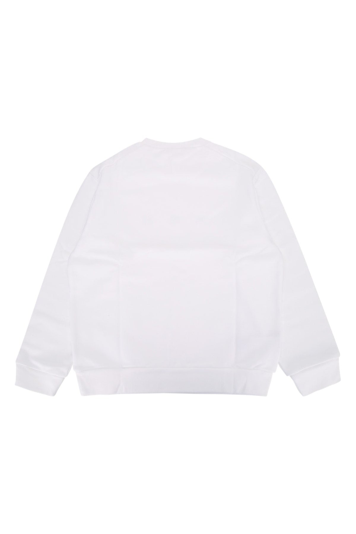 Marni Kids Logo-Embroidered Cotton Sweatshirt — White, view 2
