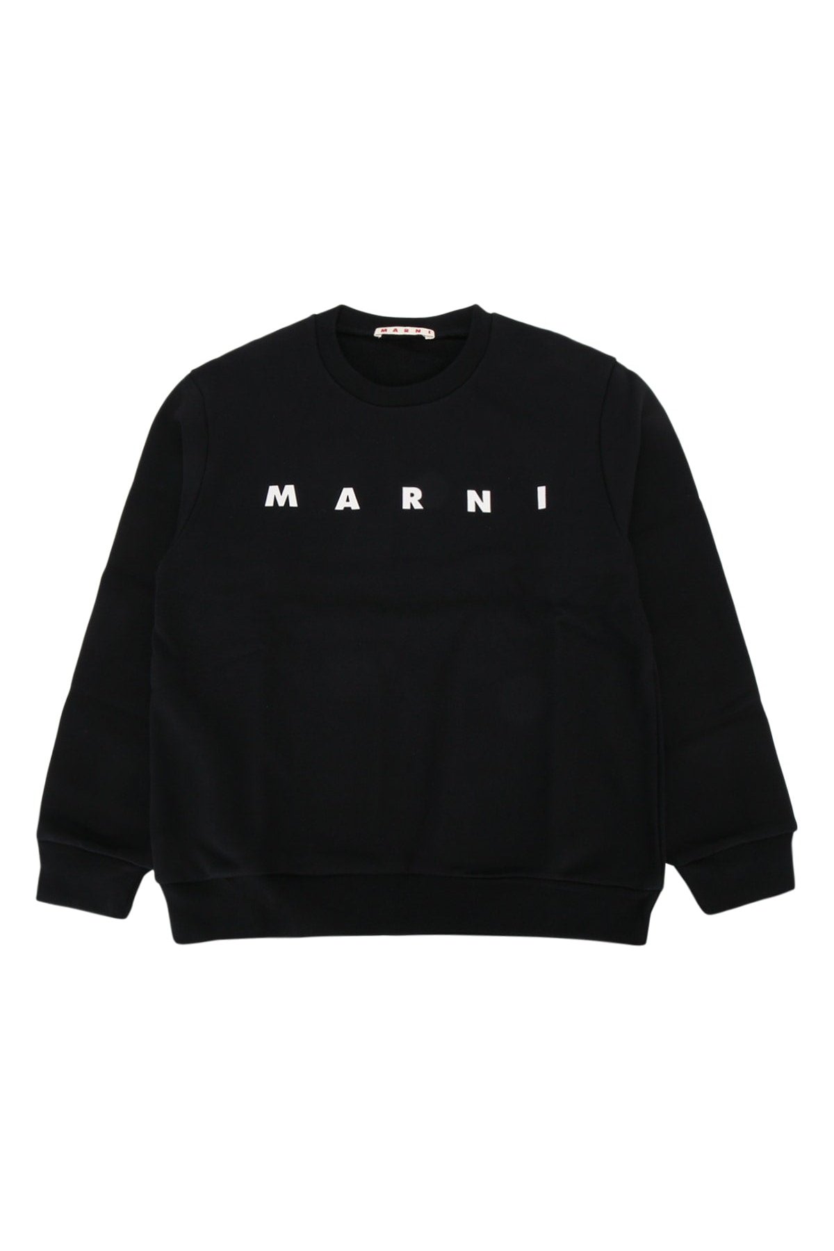 Marni Kids Logo-Embroidered Cotton Sweatshirt — Black by Marni Kids