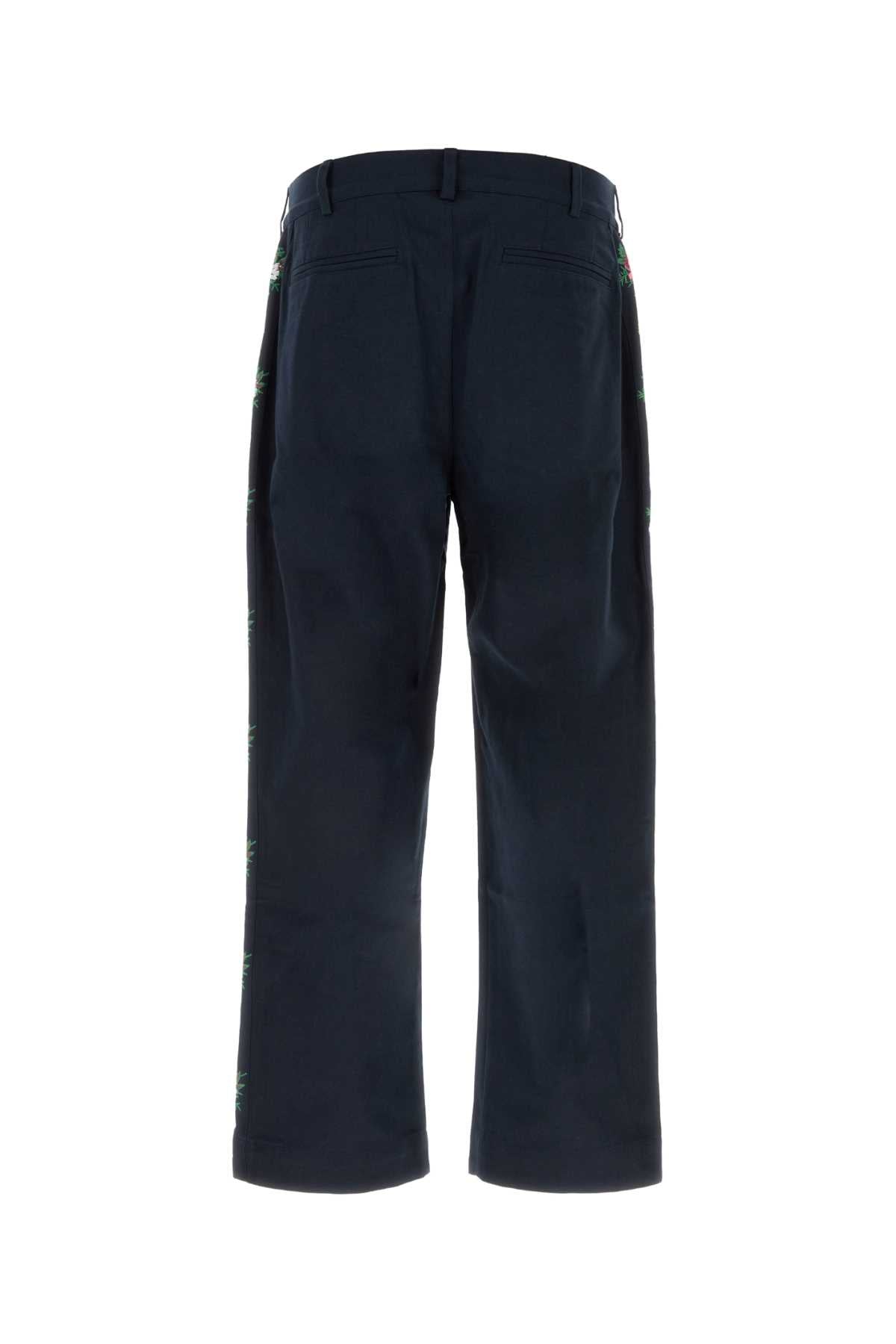Baziszt Pants Trousers — Navy, view 2