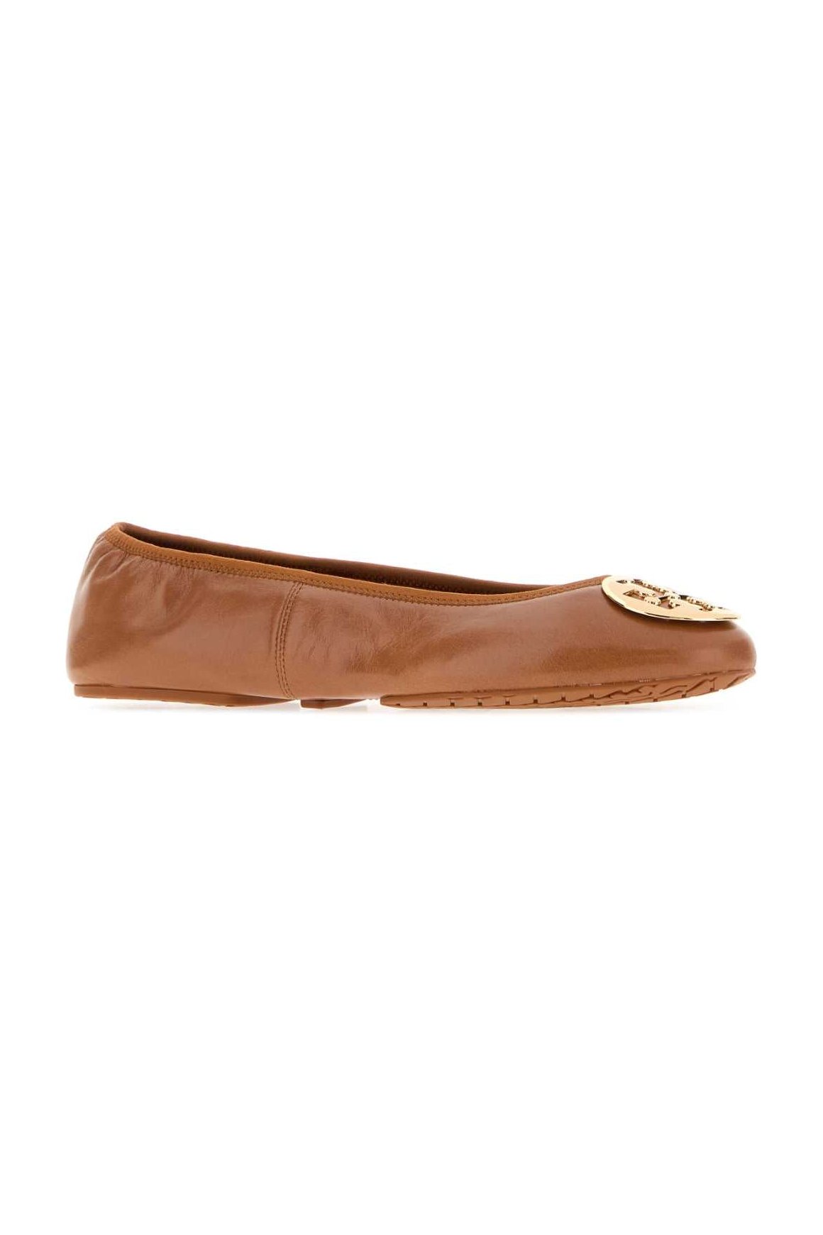 Tory Burch Travel Ballet Flat — Caramel, view 2