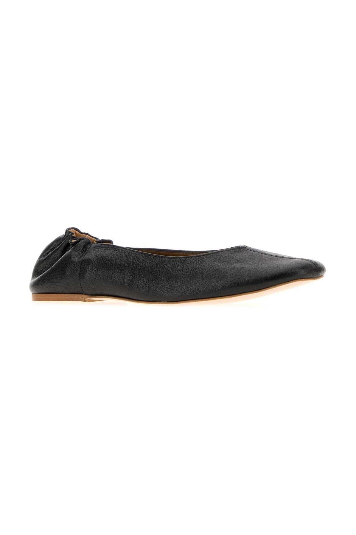 A.P.C. Juliet Ballet Flat — Black, view 2