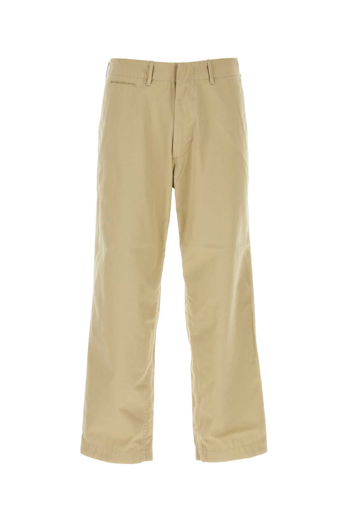 Nanamica Wide Chino Pants Chinos — Beige by Nanamica