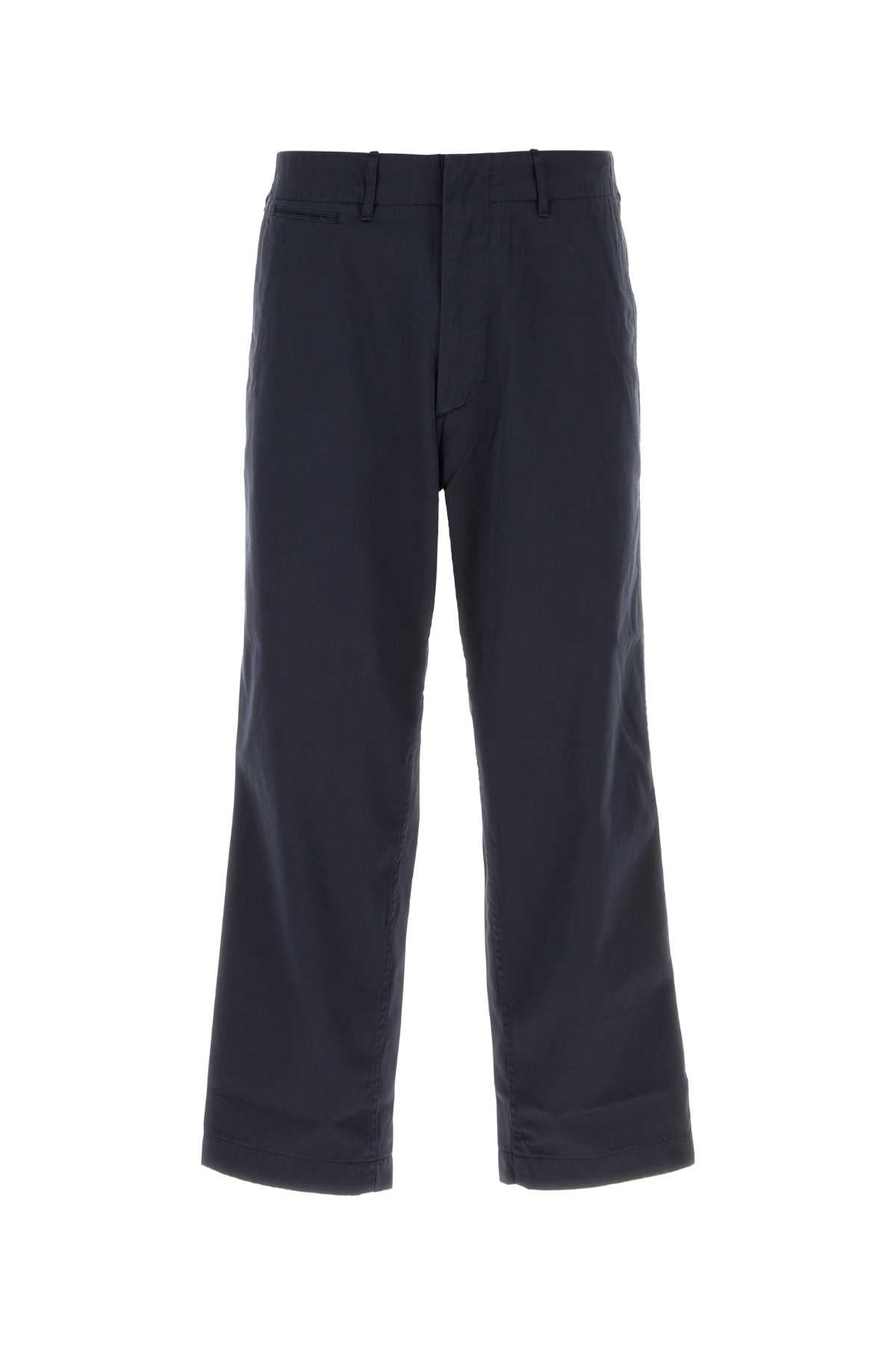 Nanamica Wide Chino Trousers — Navy by Nanamica