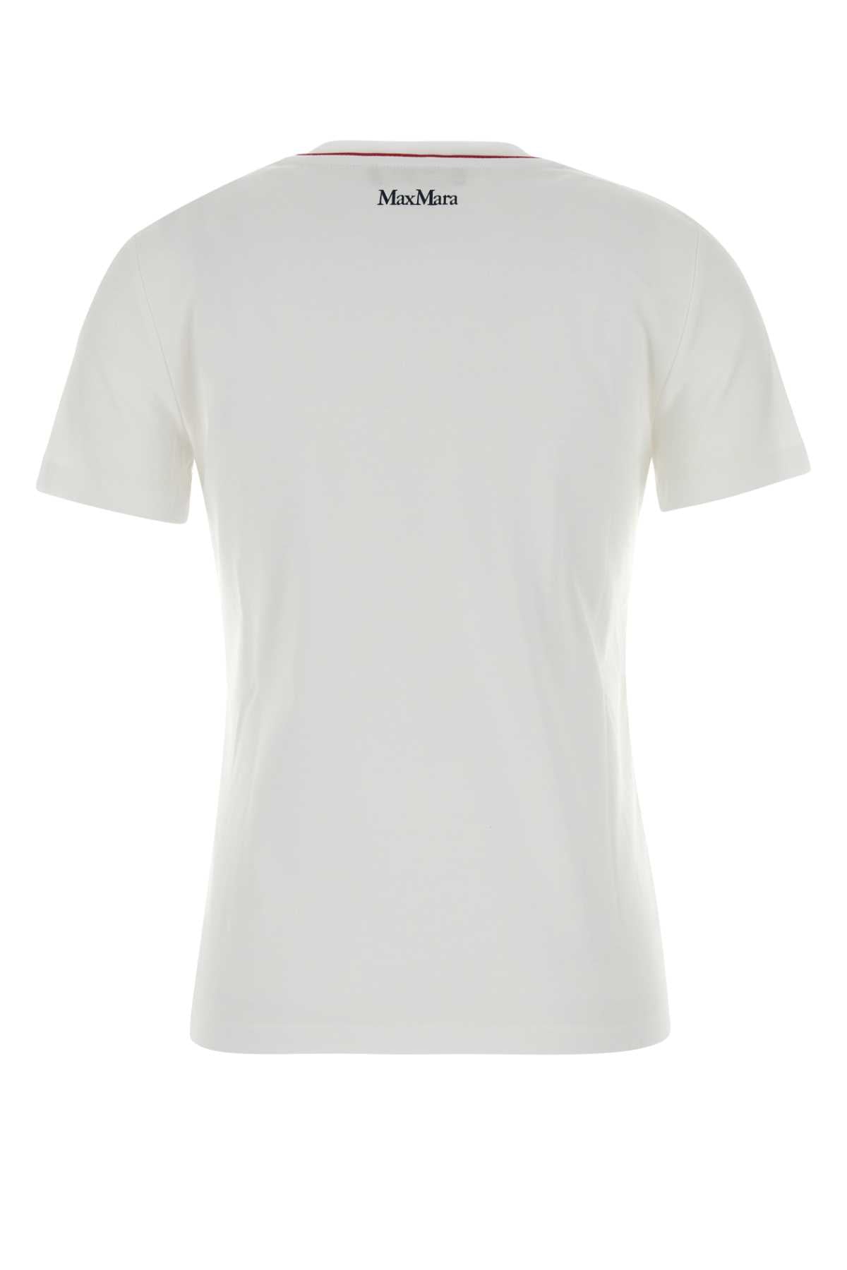 Mm Studio Pugnale T-Shirt — White, view 2