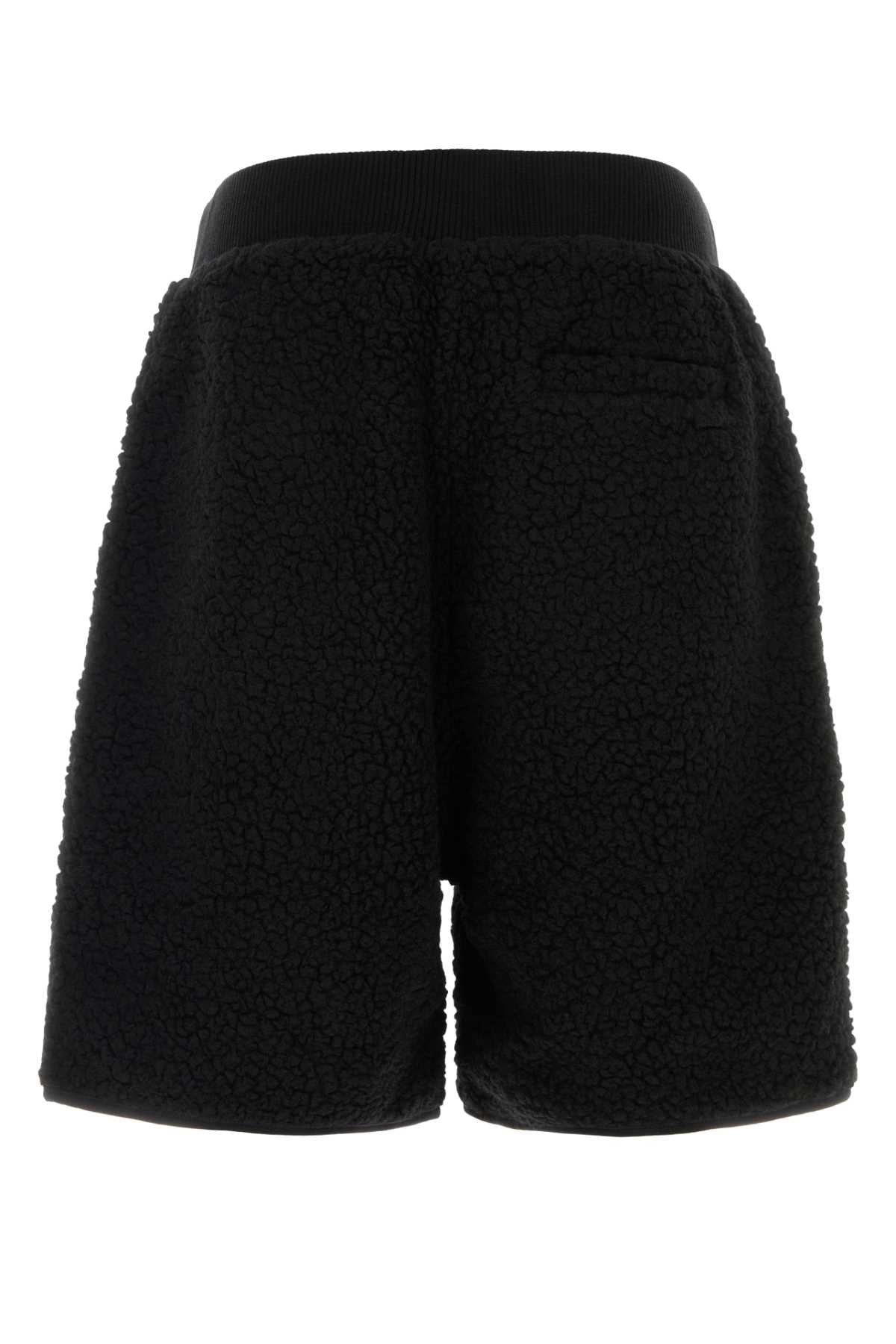 Entire Studios Short Bermuda Shorts — Black, view 2