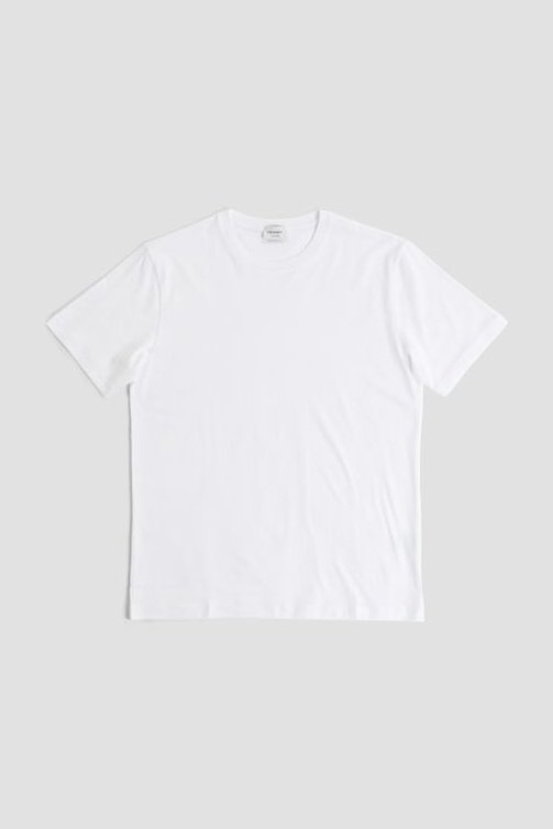 Handvaerk Peruvian Pima Cotton T-Shirt — White by Handvaerk