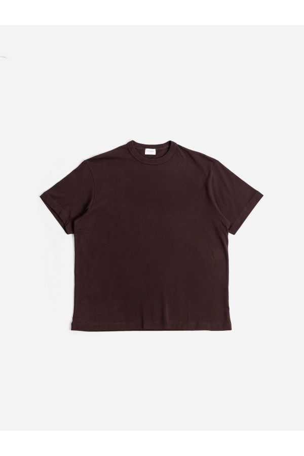 Handvaerk Relaxed T-Shirt — Brown by Handvaerk
