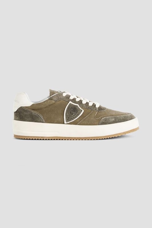 Philippe Model Nice Low Sneaker — Beige by Philippe Model