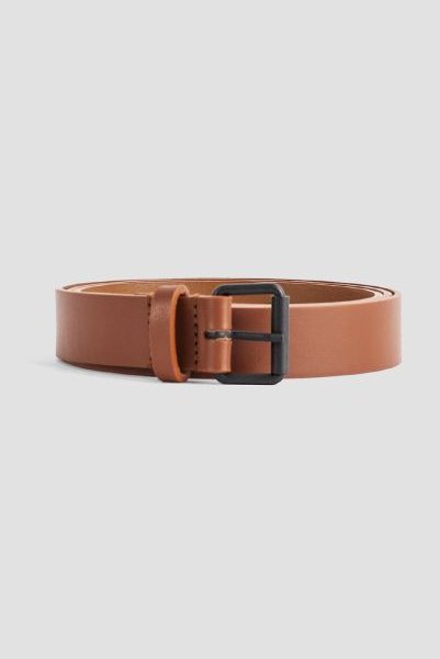 Sofie D'Hoore Fine-Grained Leather Belt — Brown by Sofie D'Hoore