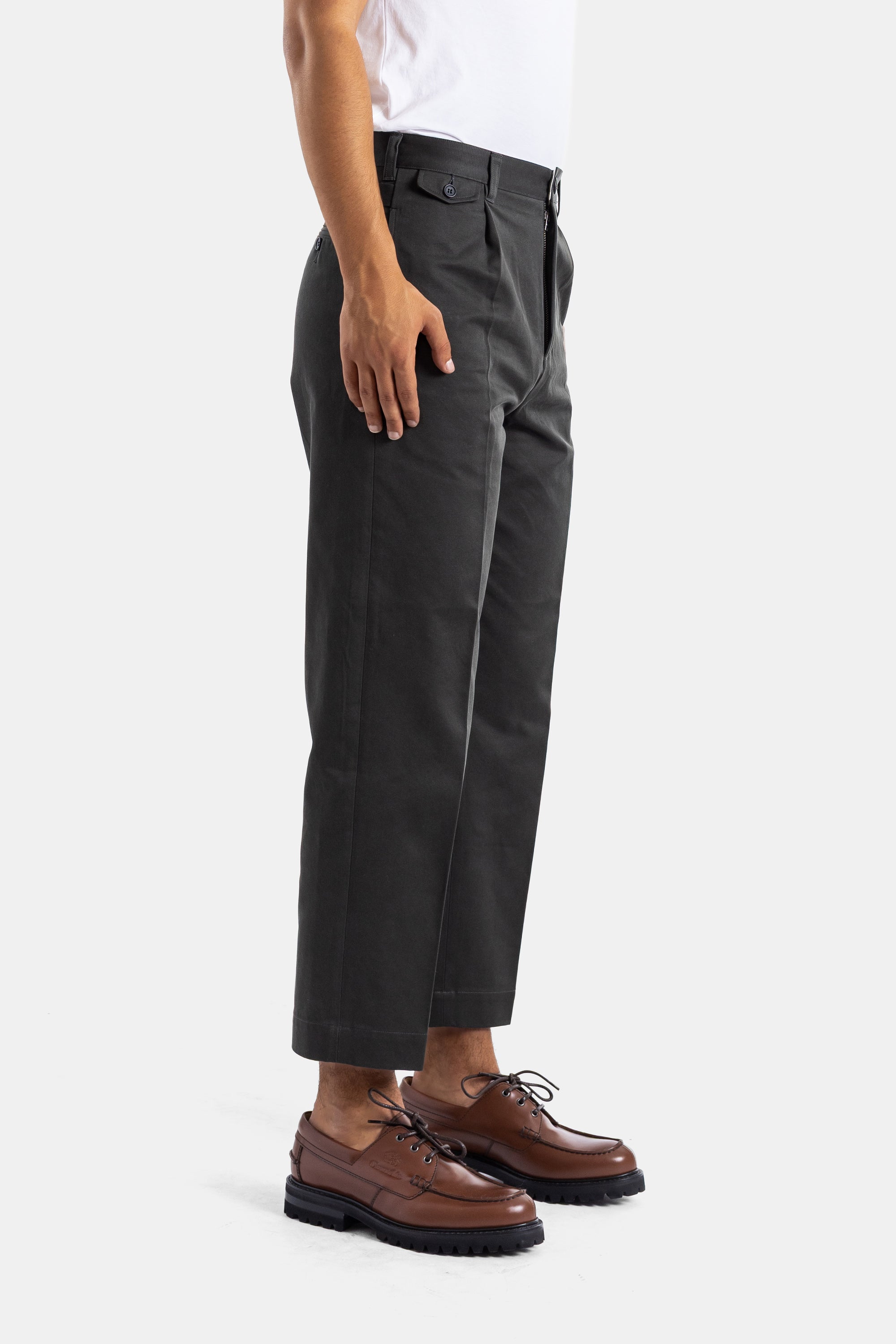 Momotaro West Point Trousers — Black - 32, view 2