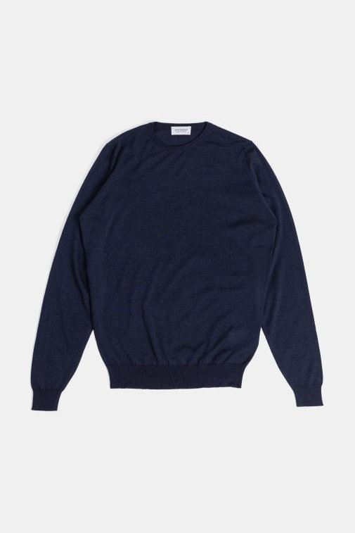Smedley Sweater — Navy by Smedley