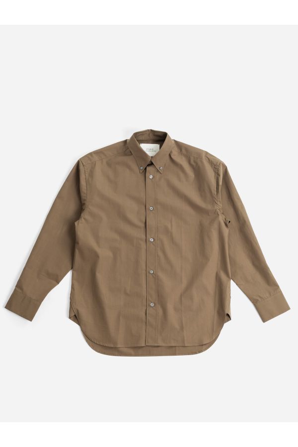 Studio Nicholson Jude Shirt — Beige by Studio Nicholson