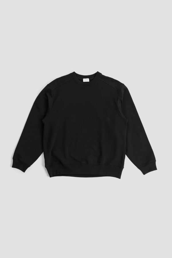 Handvaerk Relaxed Flex Sweatshirt — Black by Handvaerk