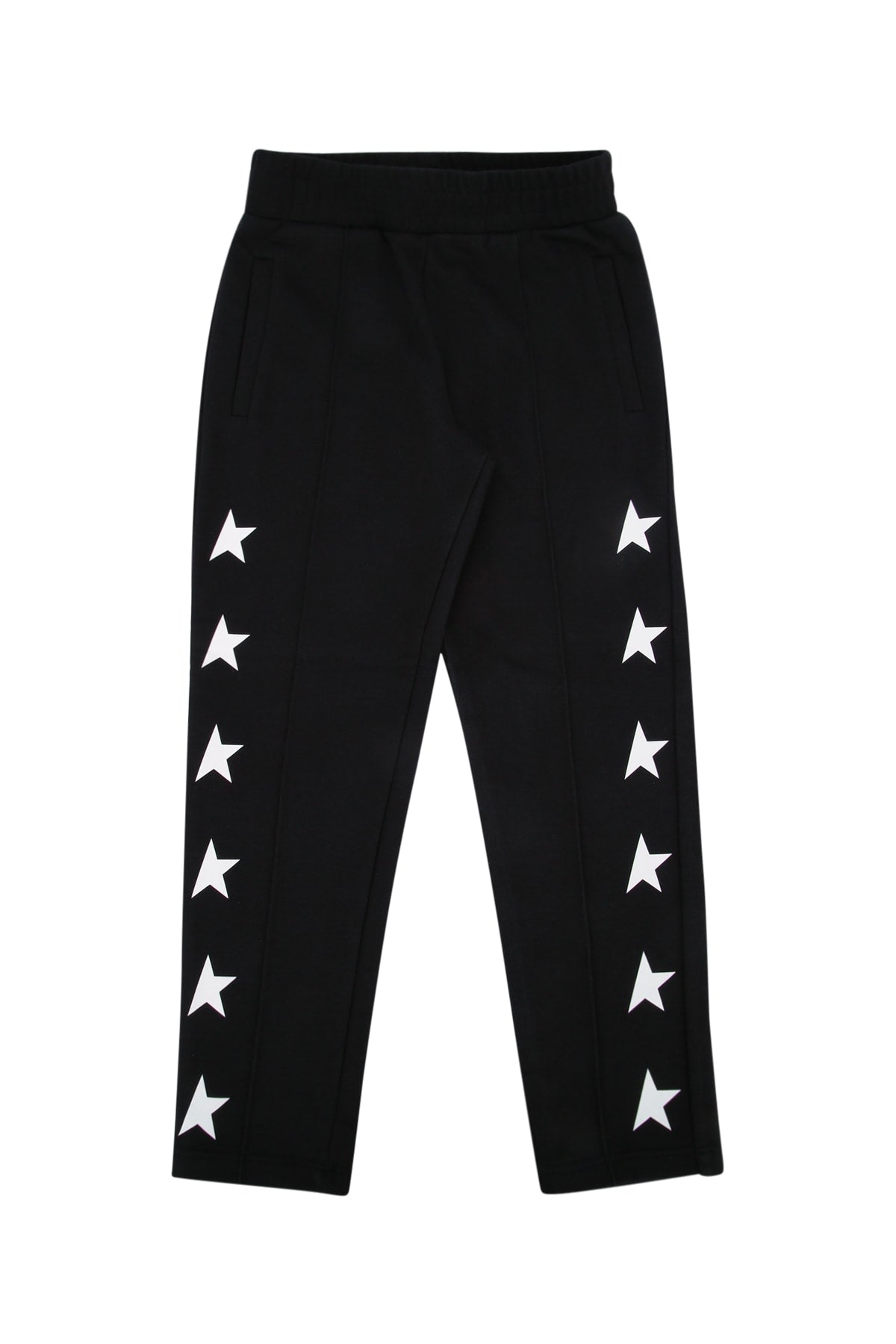 Golden Goose Kids Star-Embroidered Jogging Pants — Black by Golden Goose Kids