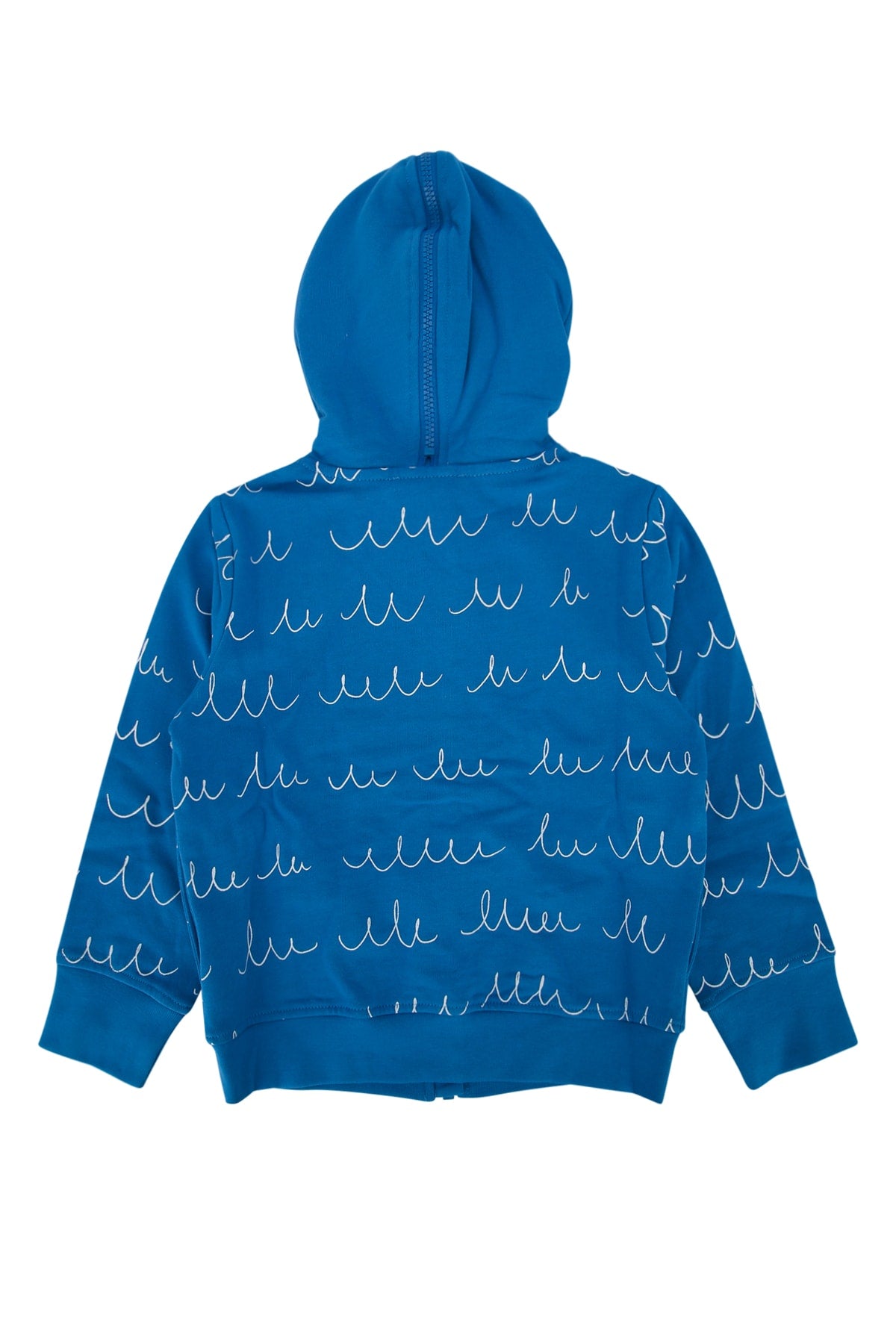 Stella Mccartney Kids Cardigan Hoodie — Blue, view 2