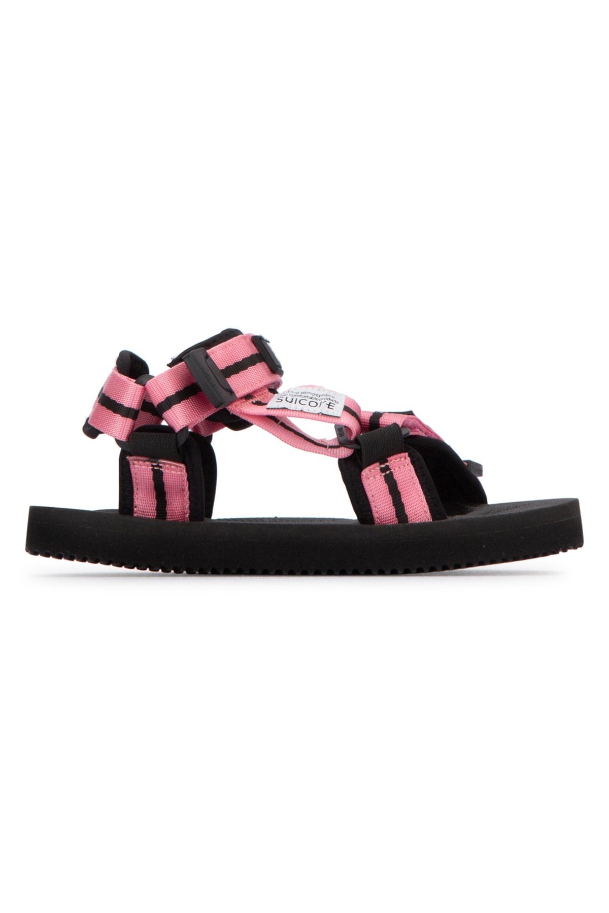Palm Angels Kids Adjustable Nylon Strap Sandal — Pink by Palm Angels Kids