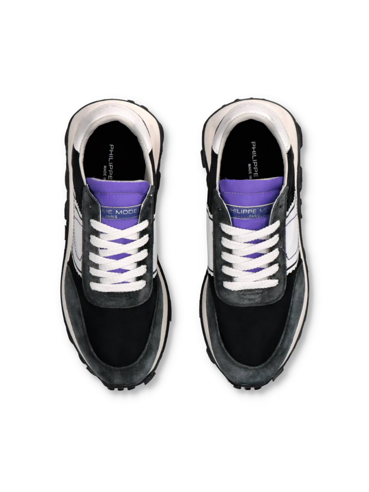 Philippe Model Sneaker — Black, view 3