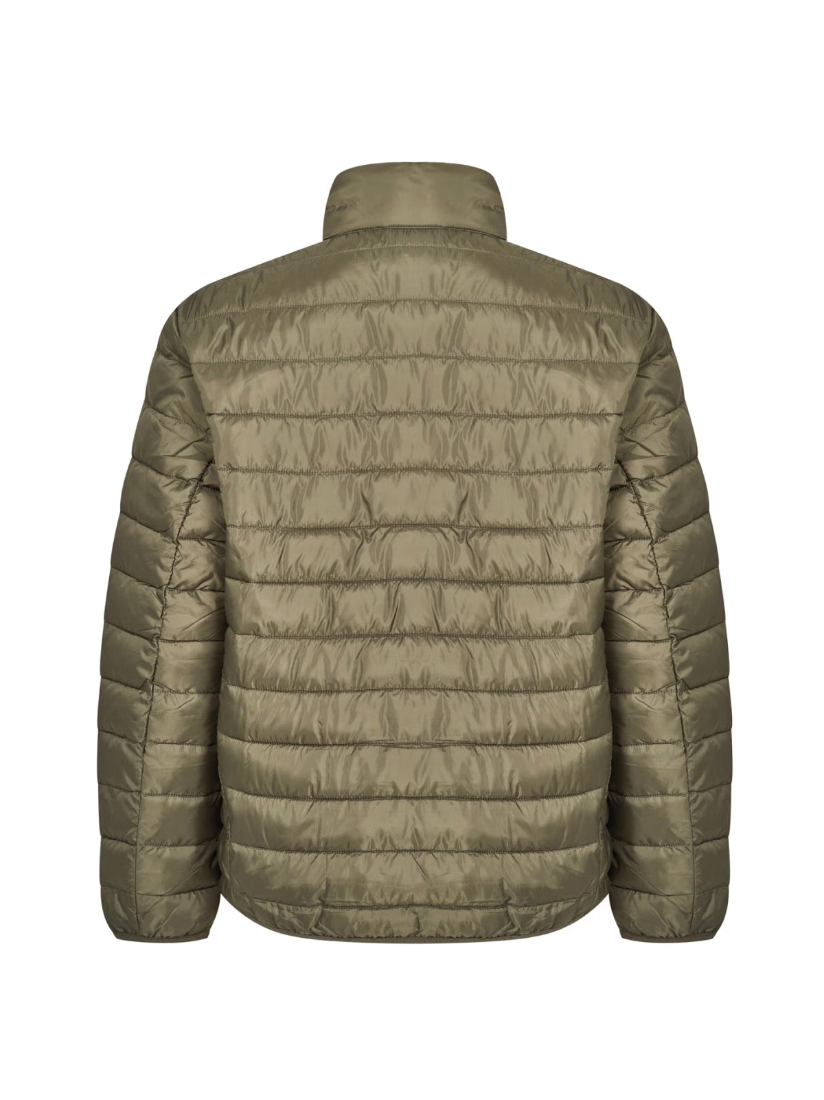 True Religion Horseshoe Logo Puffer Jacket — Green, view 4