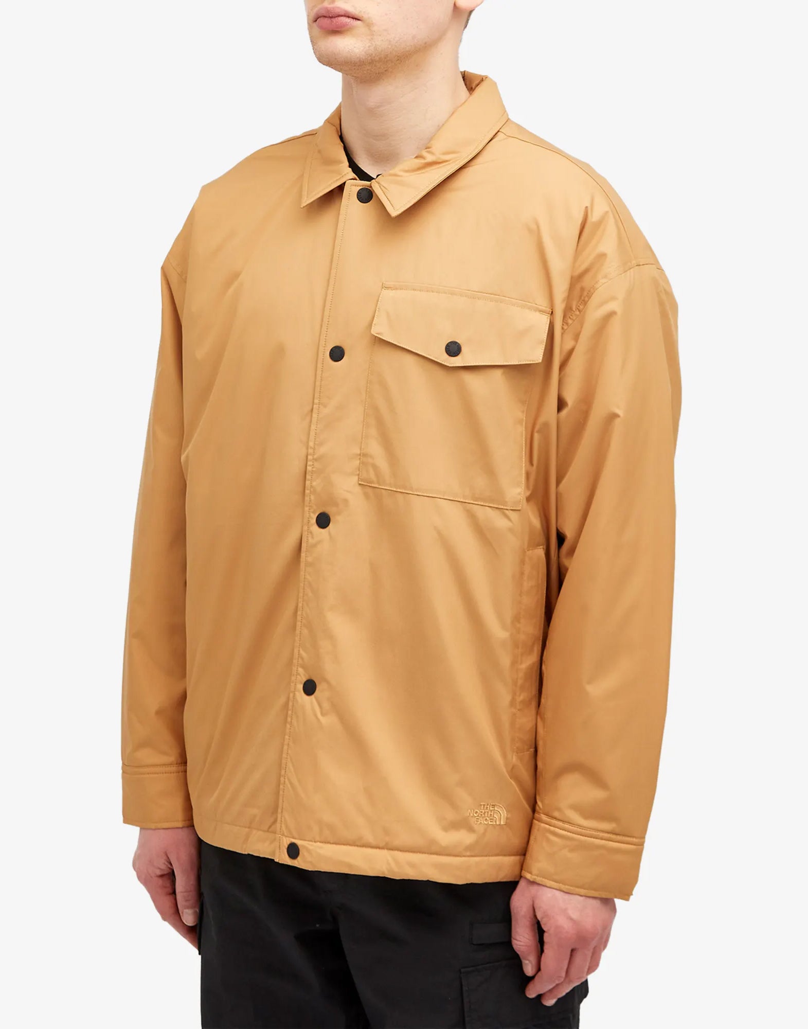 The North Face Heritage Stuffed Coach Jacket — Beige, view 2