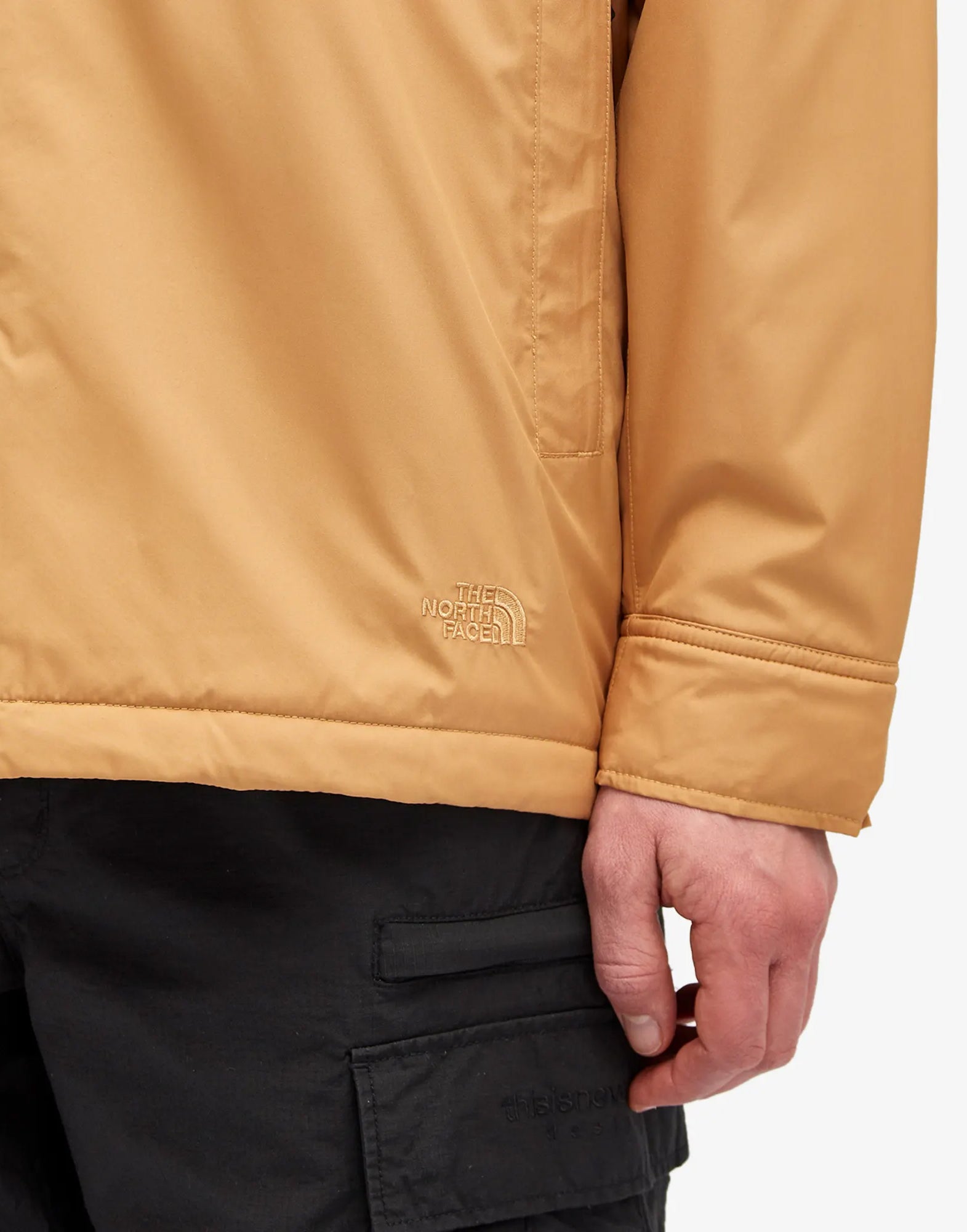 The North Face Heritage Stuffed Coach Jacket — Beige, view 4