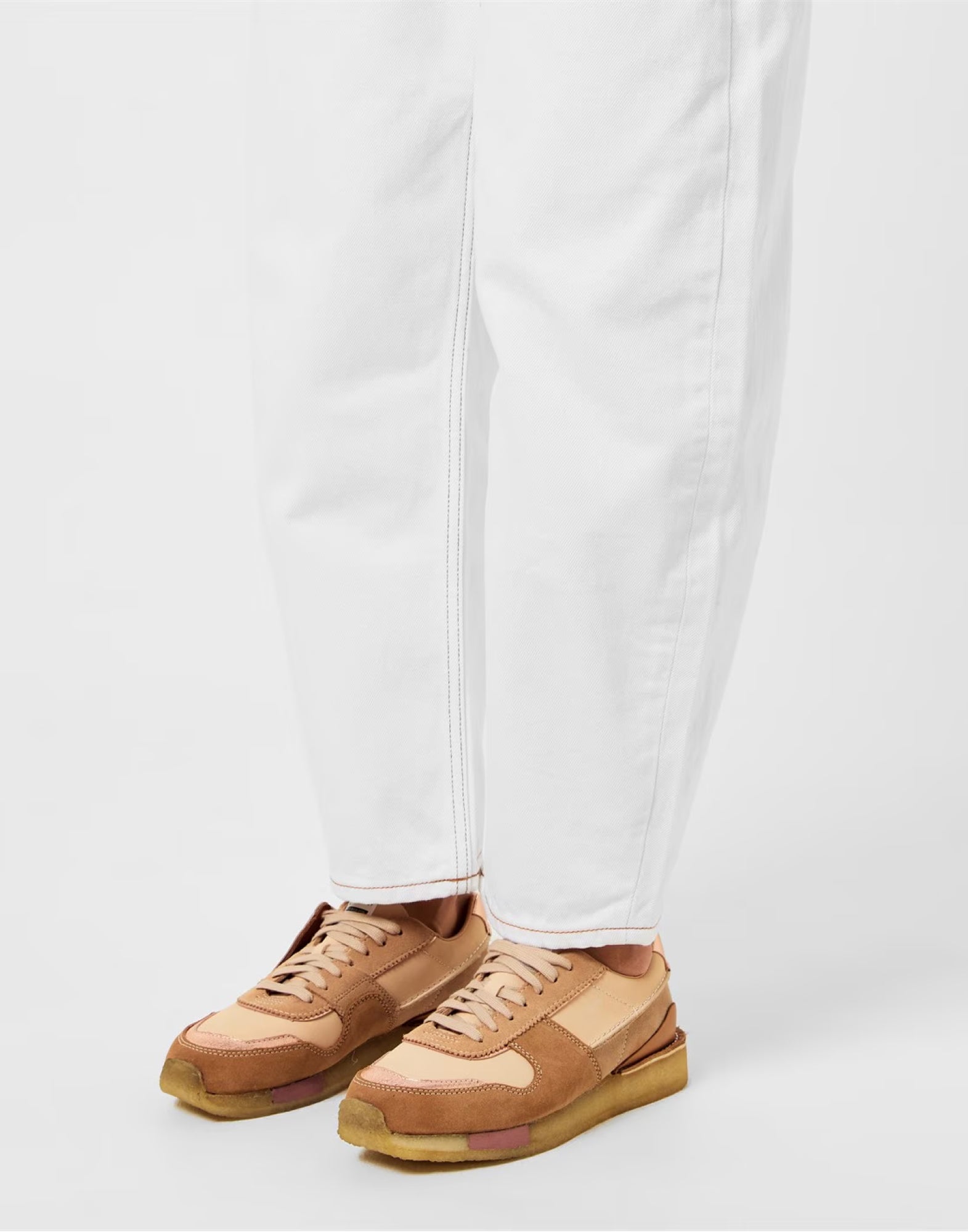 Clarks Originals Sneaker — Beige, view 5