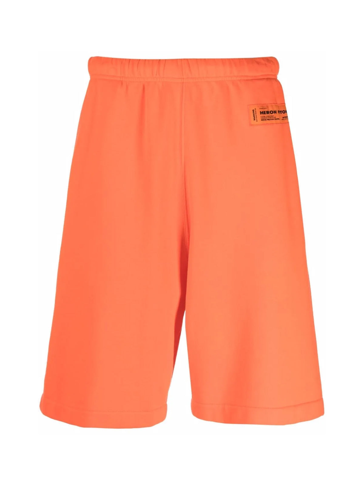 Heron Preston Logo Recycled Shorts — Orange, view 5