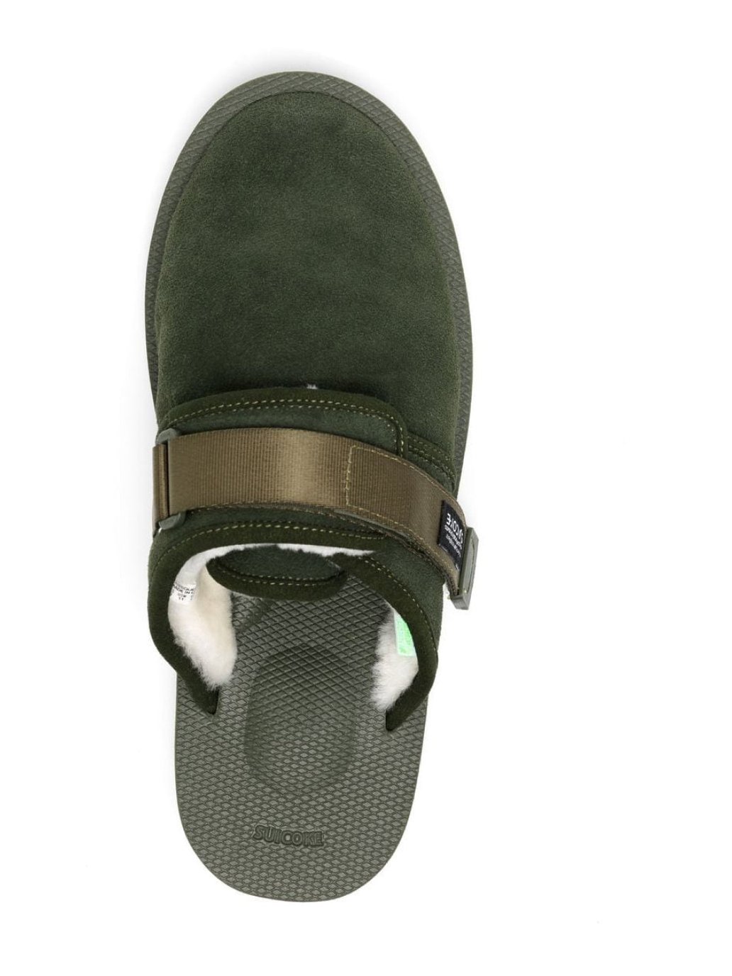Suicoke Zavo-Mab Sandal — Green, view 3