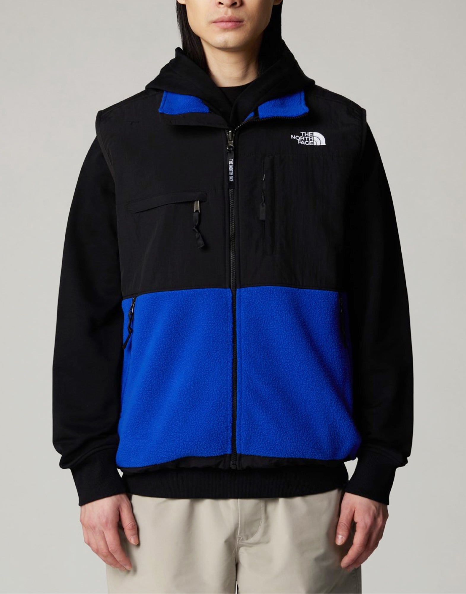 The North Face Retro Denali Vest — Blue, view 2
