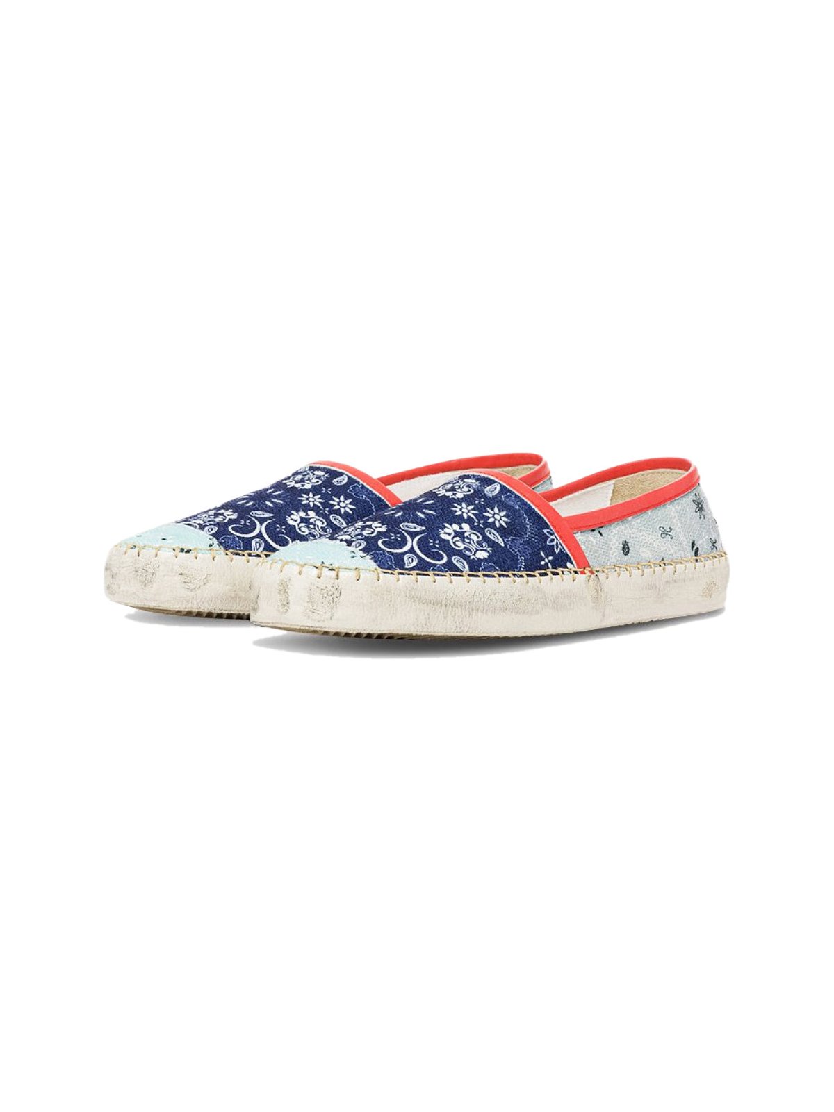 Philippe Model Paisley Espadrille Sneaker — Multicolor by Philippe Model