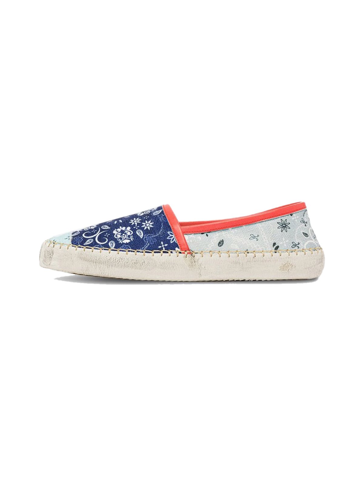 Philippe Model Paisley Espadrille Sneaker — Multicolor, view 2