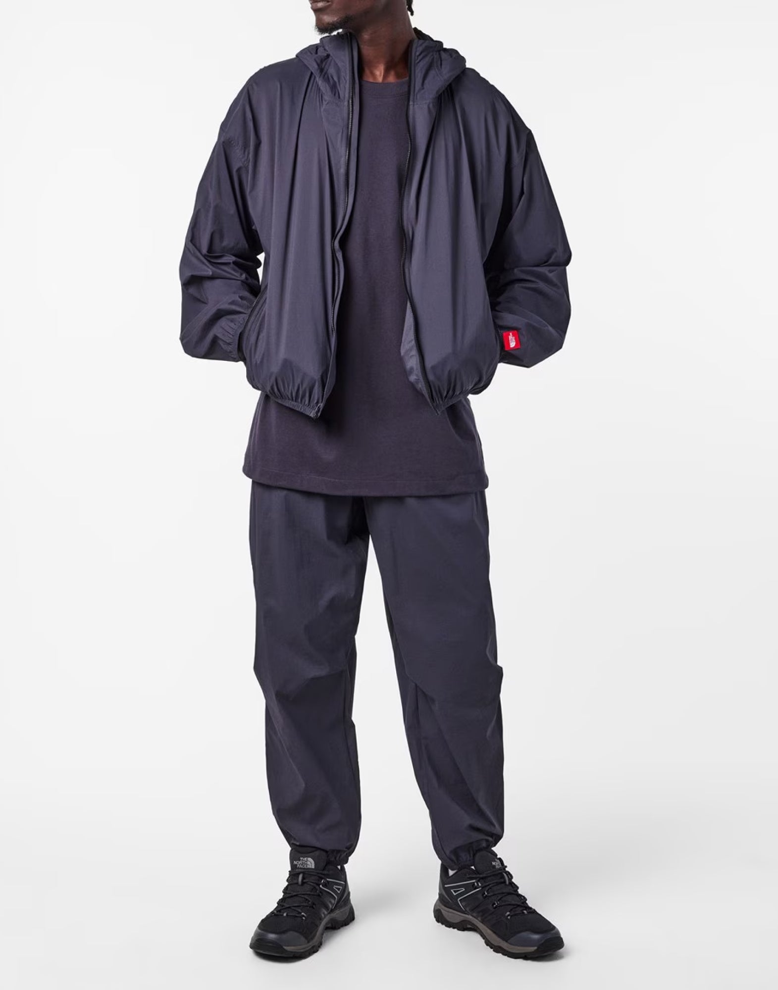 The North Face Packable Windbreaker Jacket — Black by The North Face
