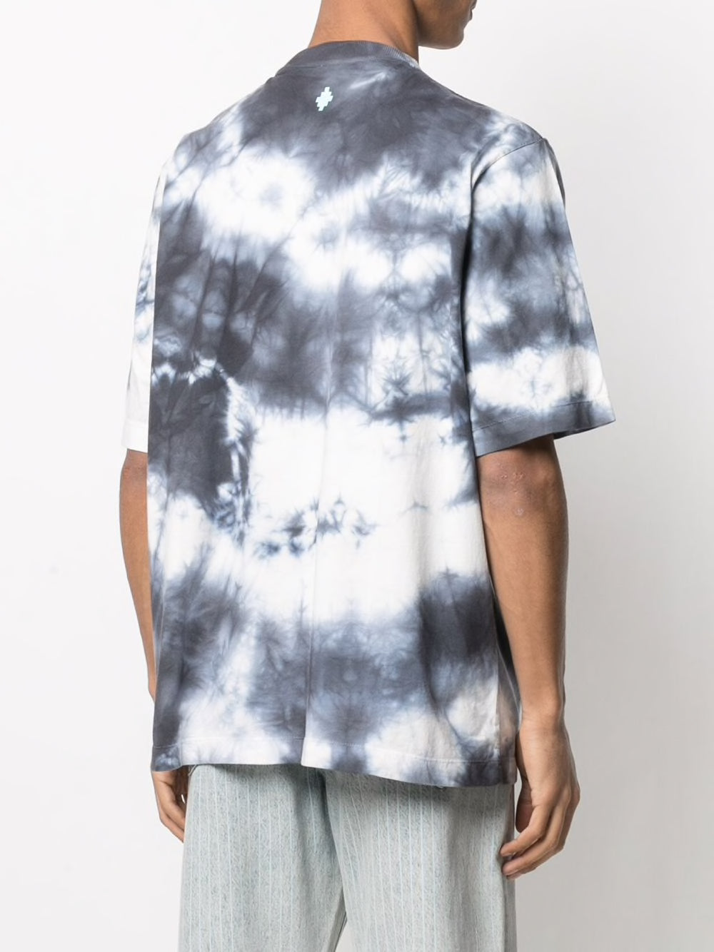 Marcelo Burlon Tie-Dye Logo T-Shirt — Multicolor, view 3
