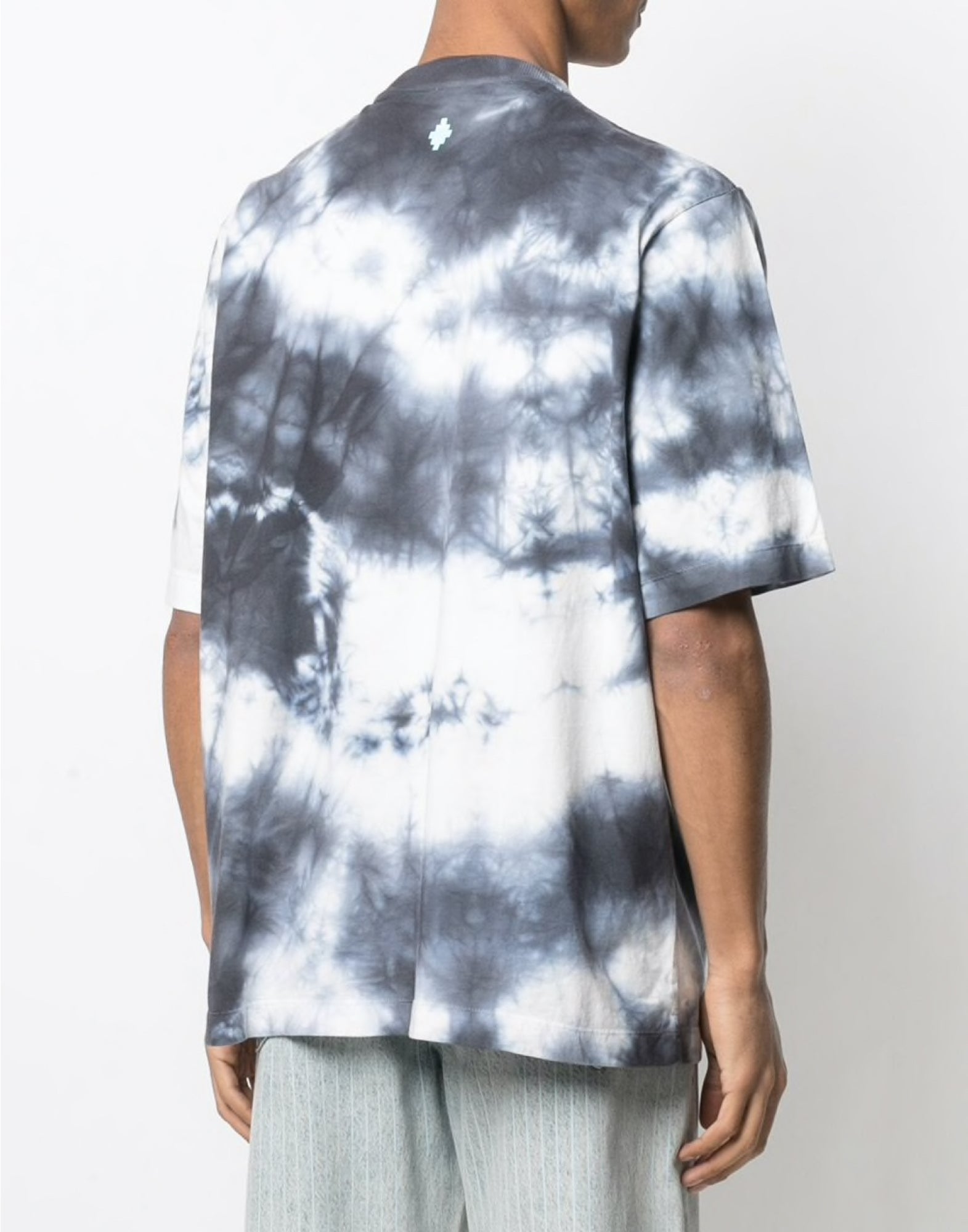 Marcelo Burlon Tie-Dye Logo T-Shirt — Multicolor, view 7