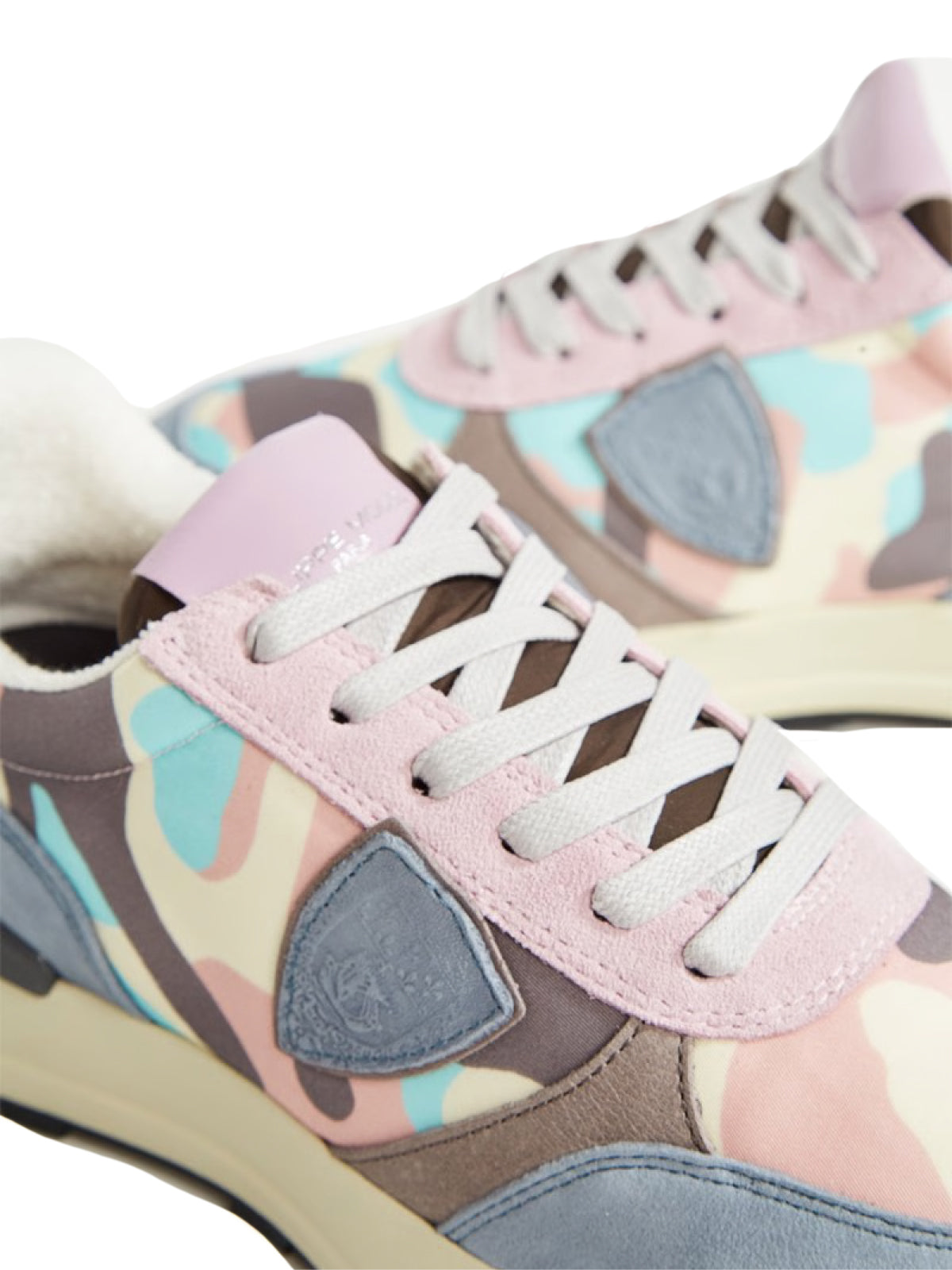 Philippe Model Antibes Low Sneaker — Multicolor, view 2