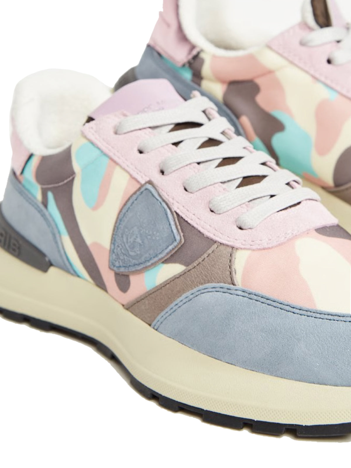 Philippe Model Antibes Low Sneaker — Multicolor, view 4