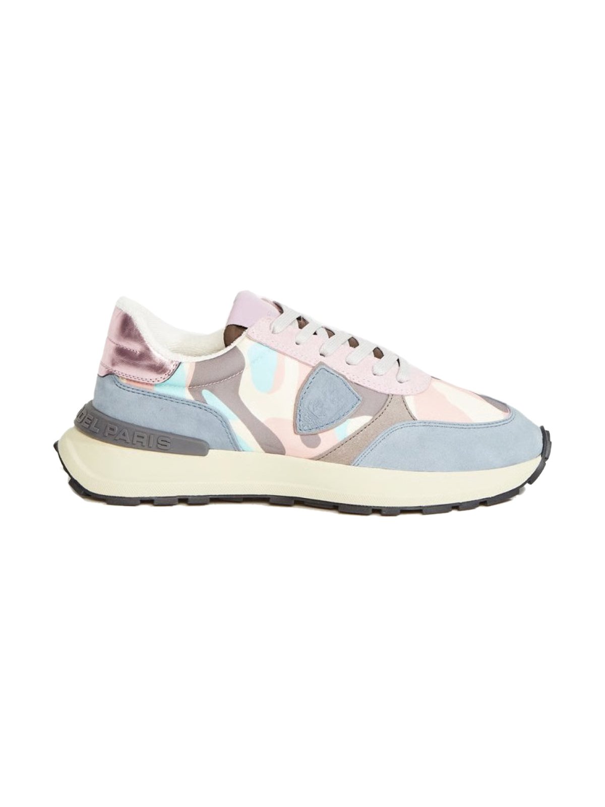 Philippe Model Antibes Low Sneaker — Multicolor, view 5