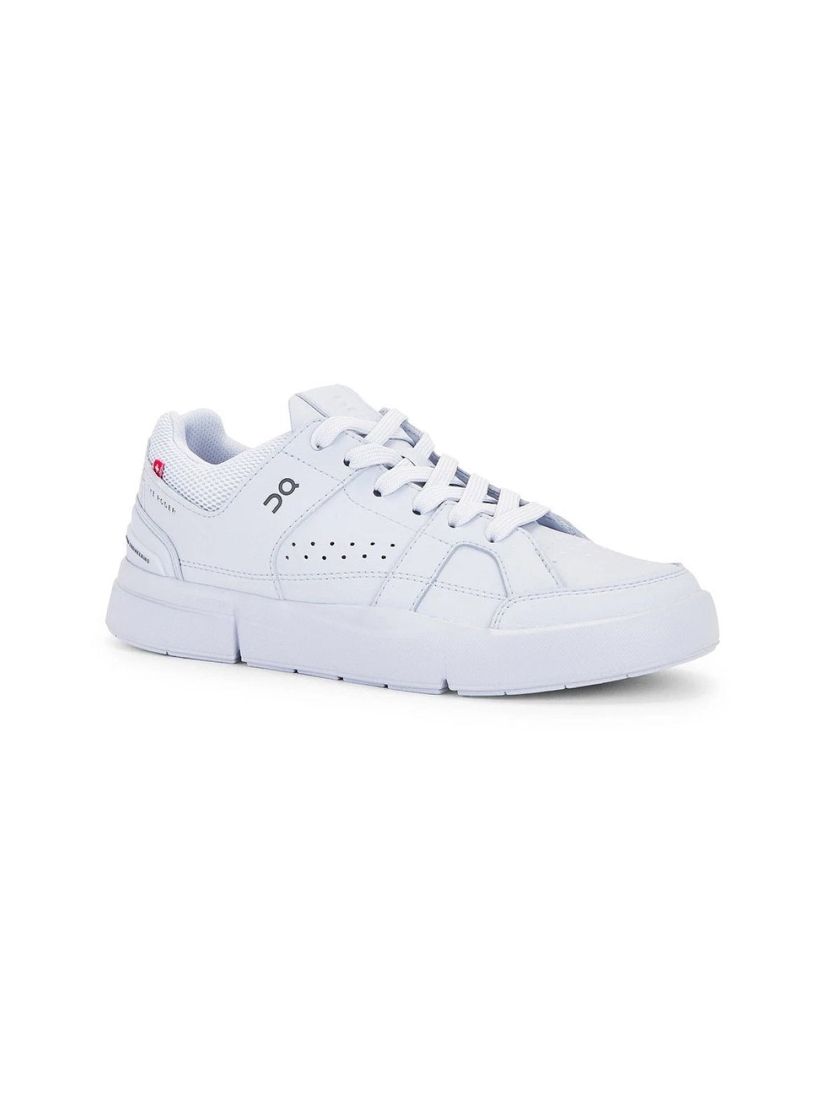 On The Roger Clubhouse Leather Sneaker — Heather Blue by On Running