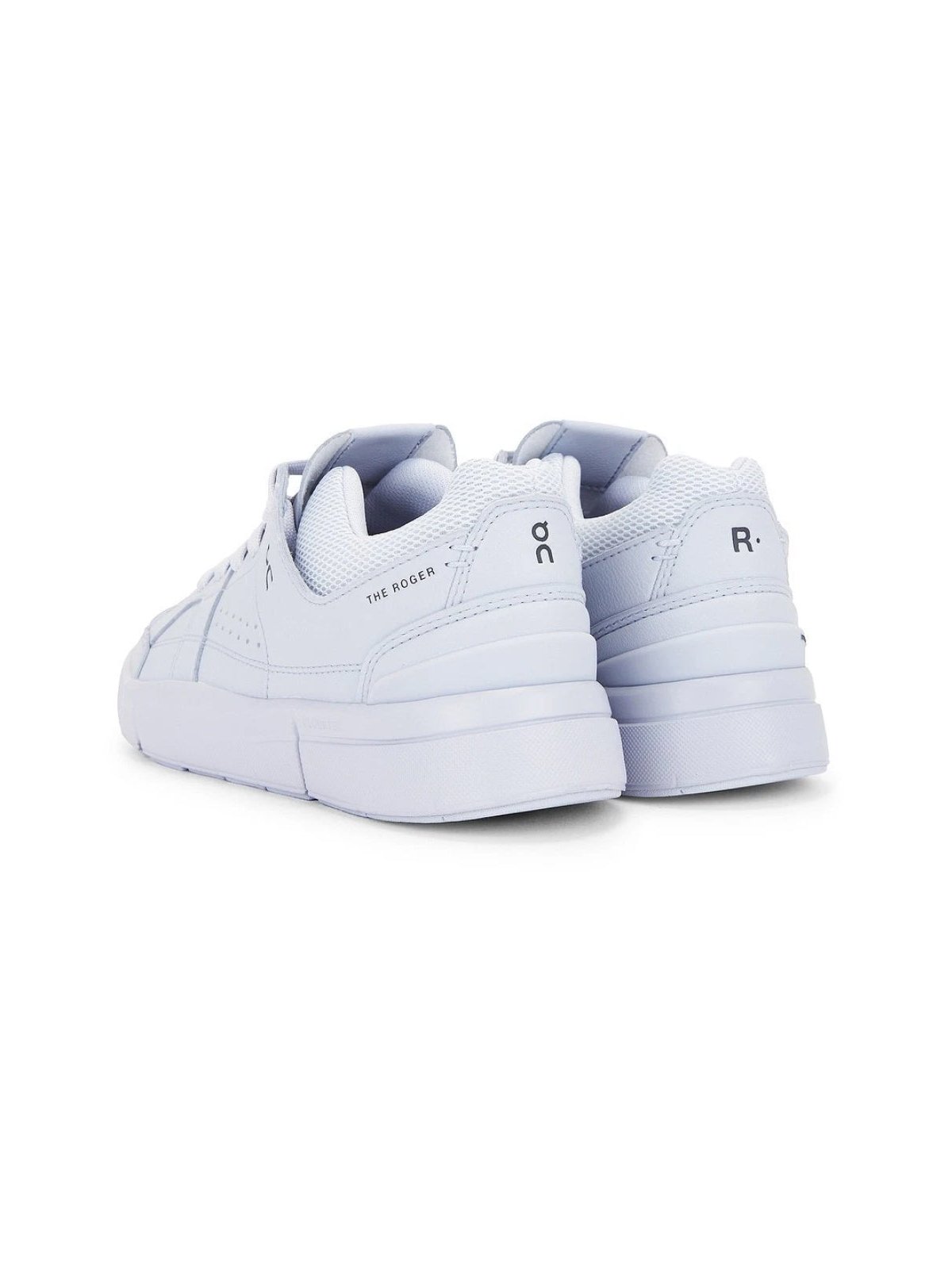 On The Roger Clubhouse Leather Sneaker — Heather Blue, view 2