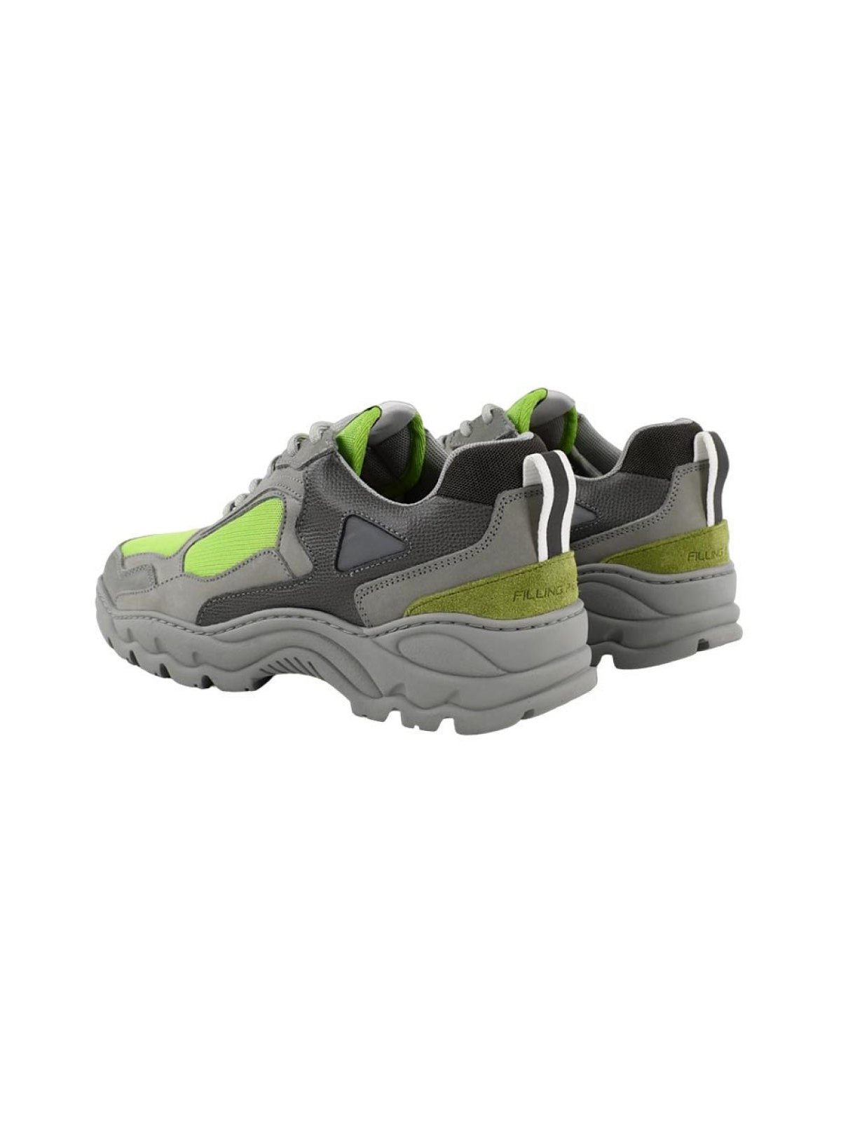 Filling Pieces Sneaker — Green, view 3