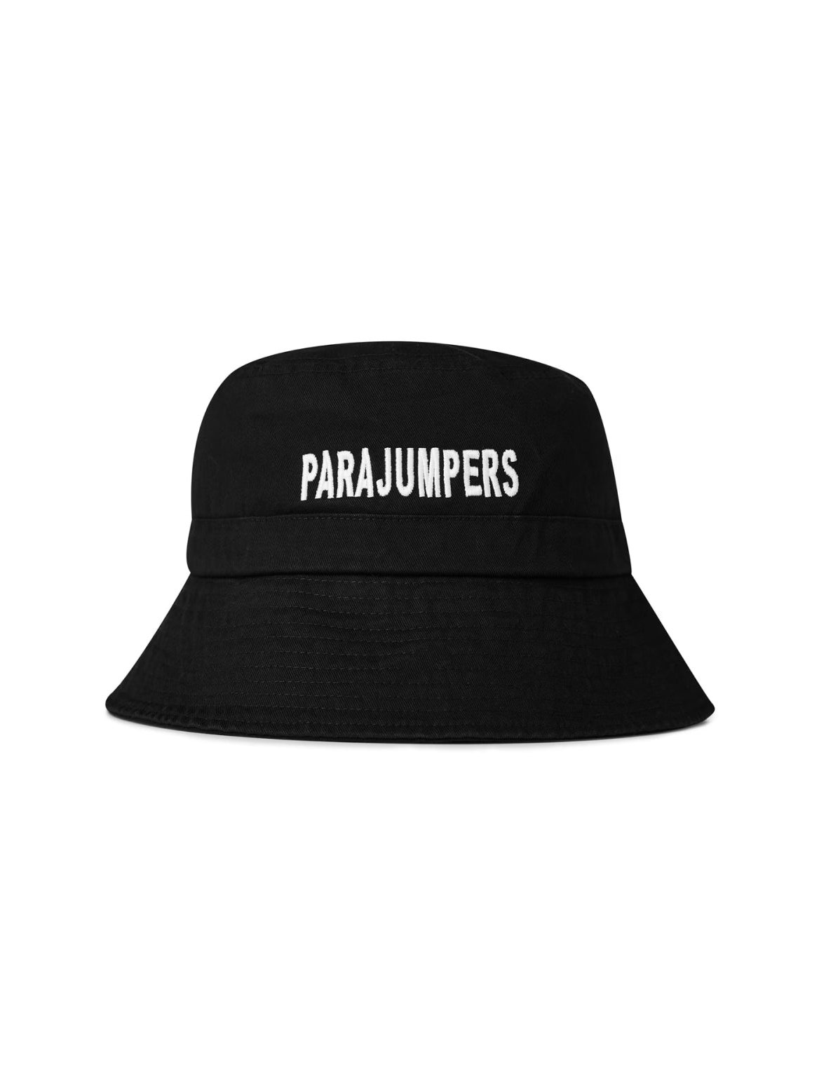 Parajumpers PAACCHA03541 Logo-Printed Cotton Bucket Hat — Black, view 3