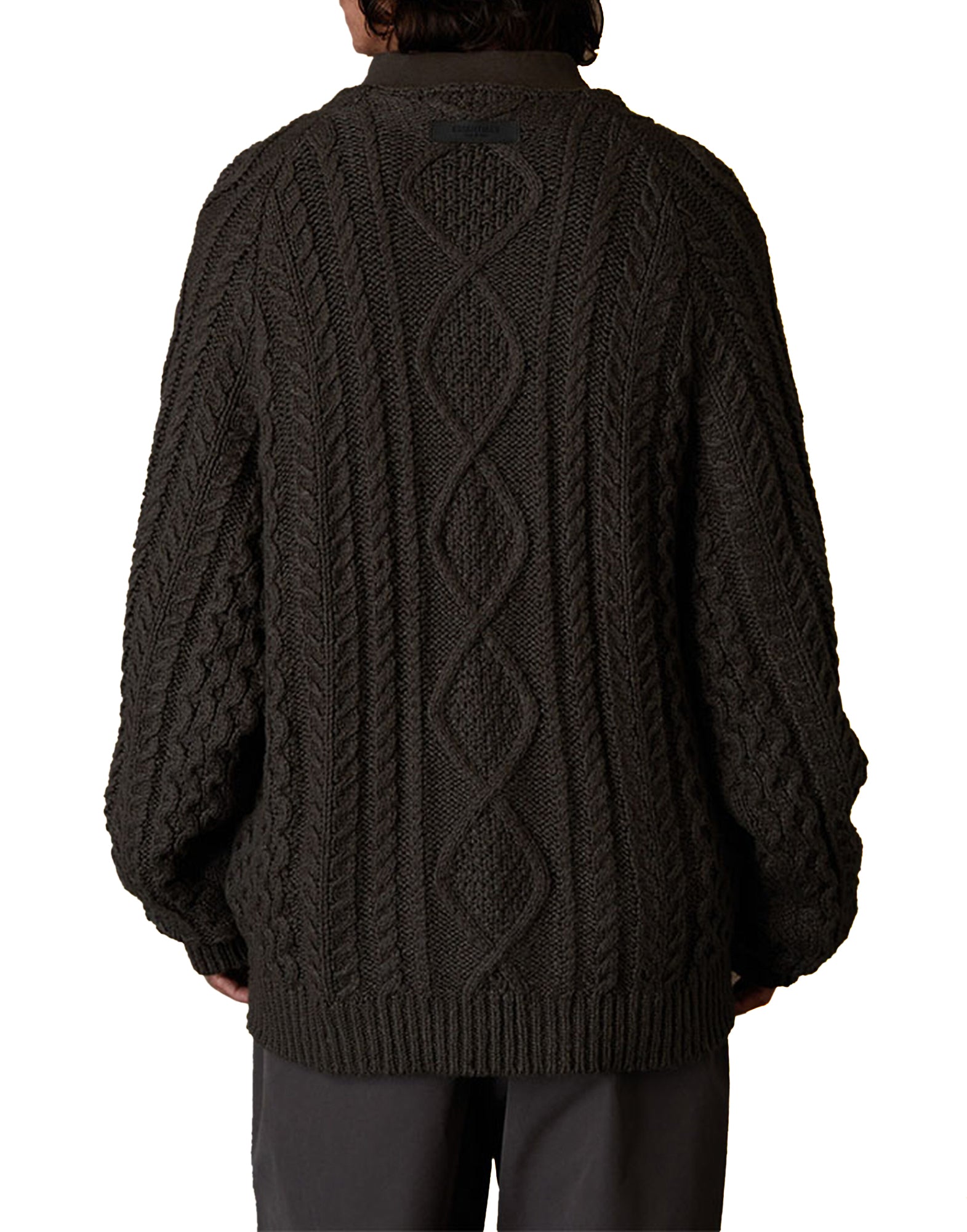 Fear Of God Essentials Sweater — Black, view 3