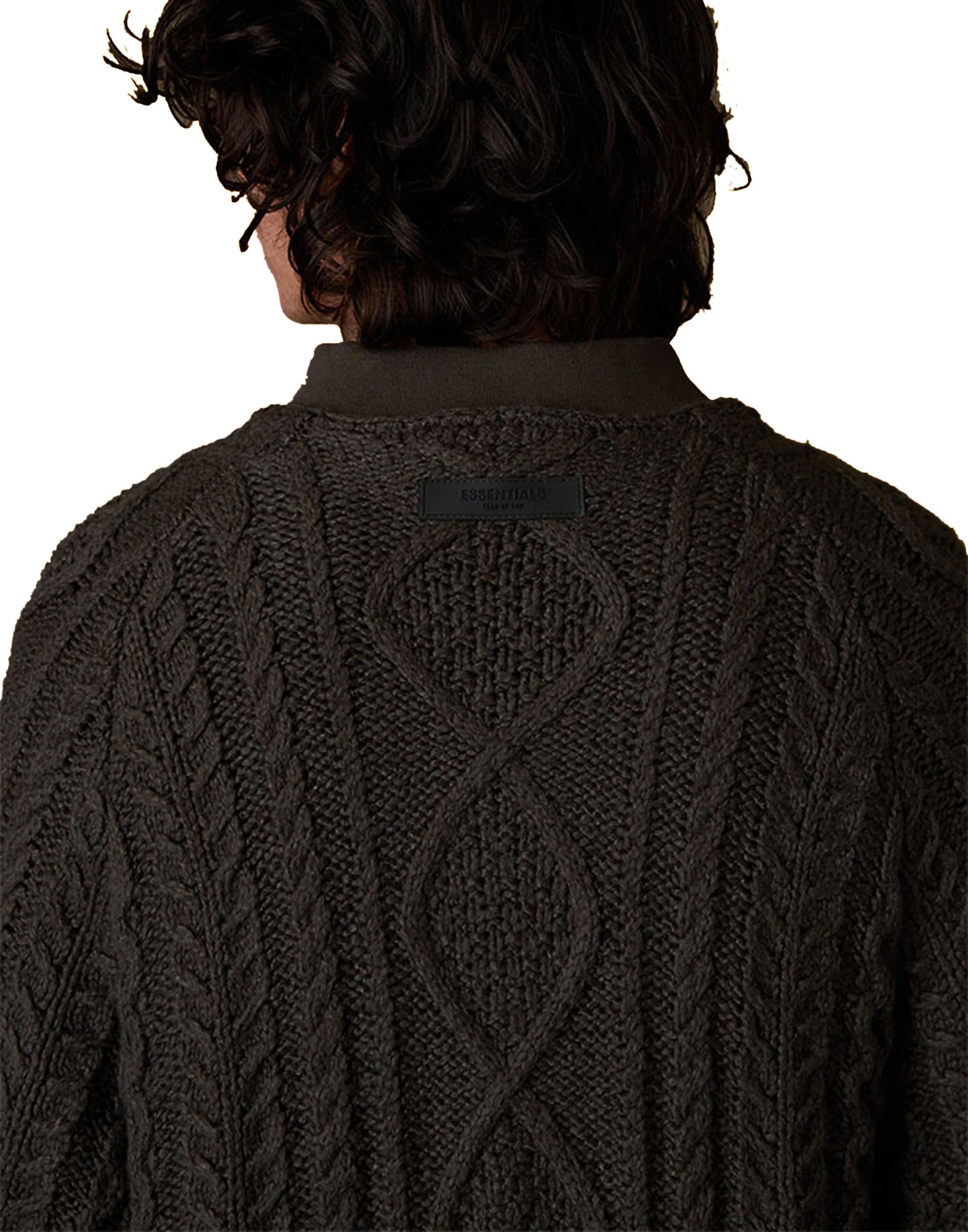 Fear Of God Essentials Sweater — Black, view 4