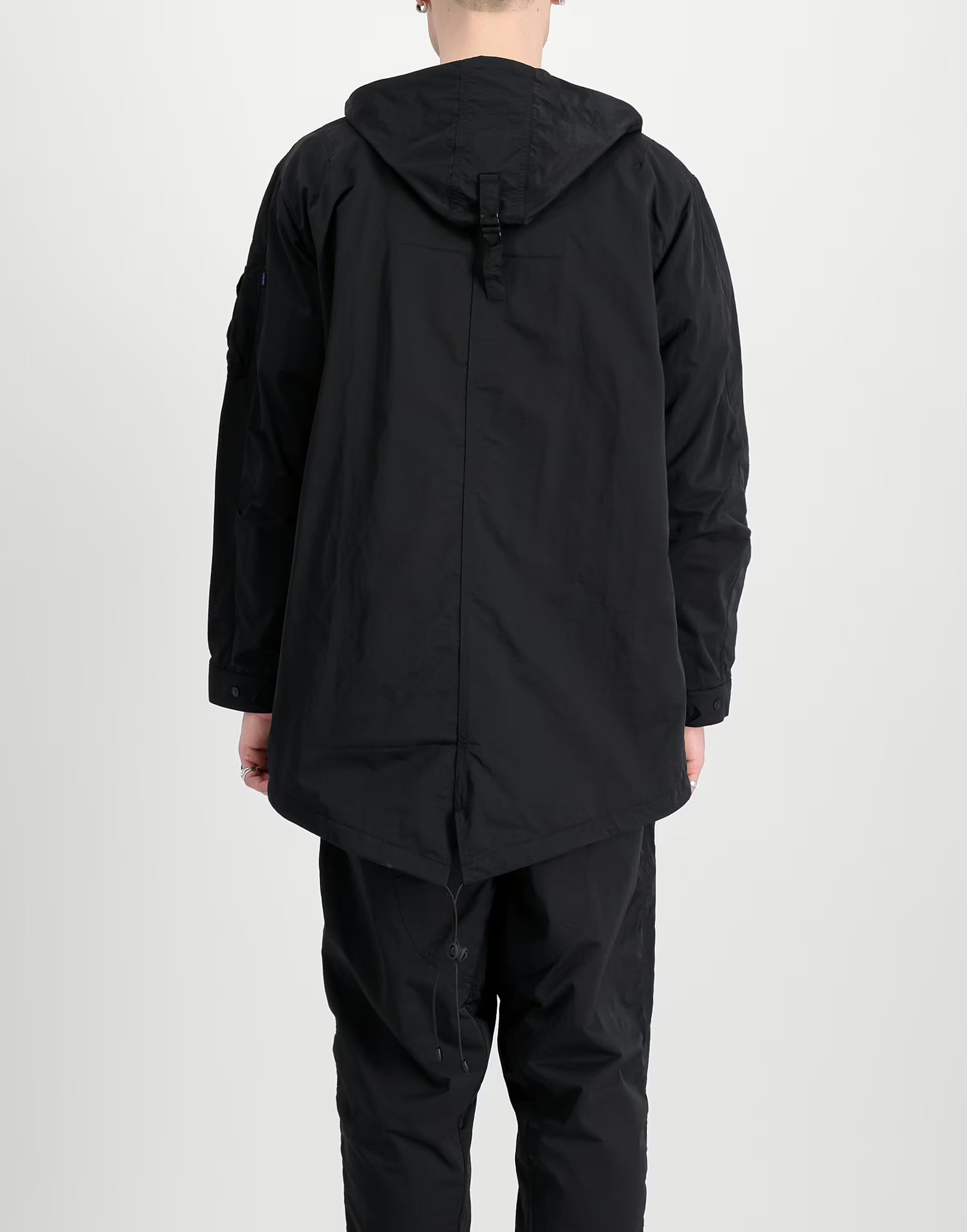 Alpha Industries Utility UV Fishtail Jacket — Black, view 3