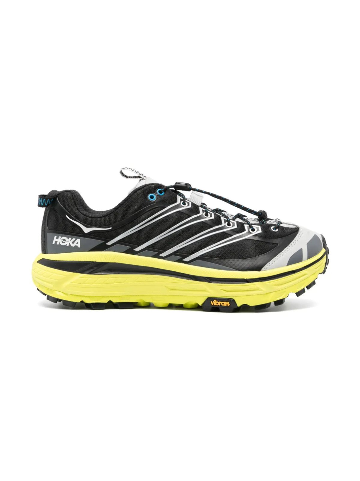 Hoka One One Mafate Three Sneakers — Black, view 6