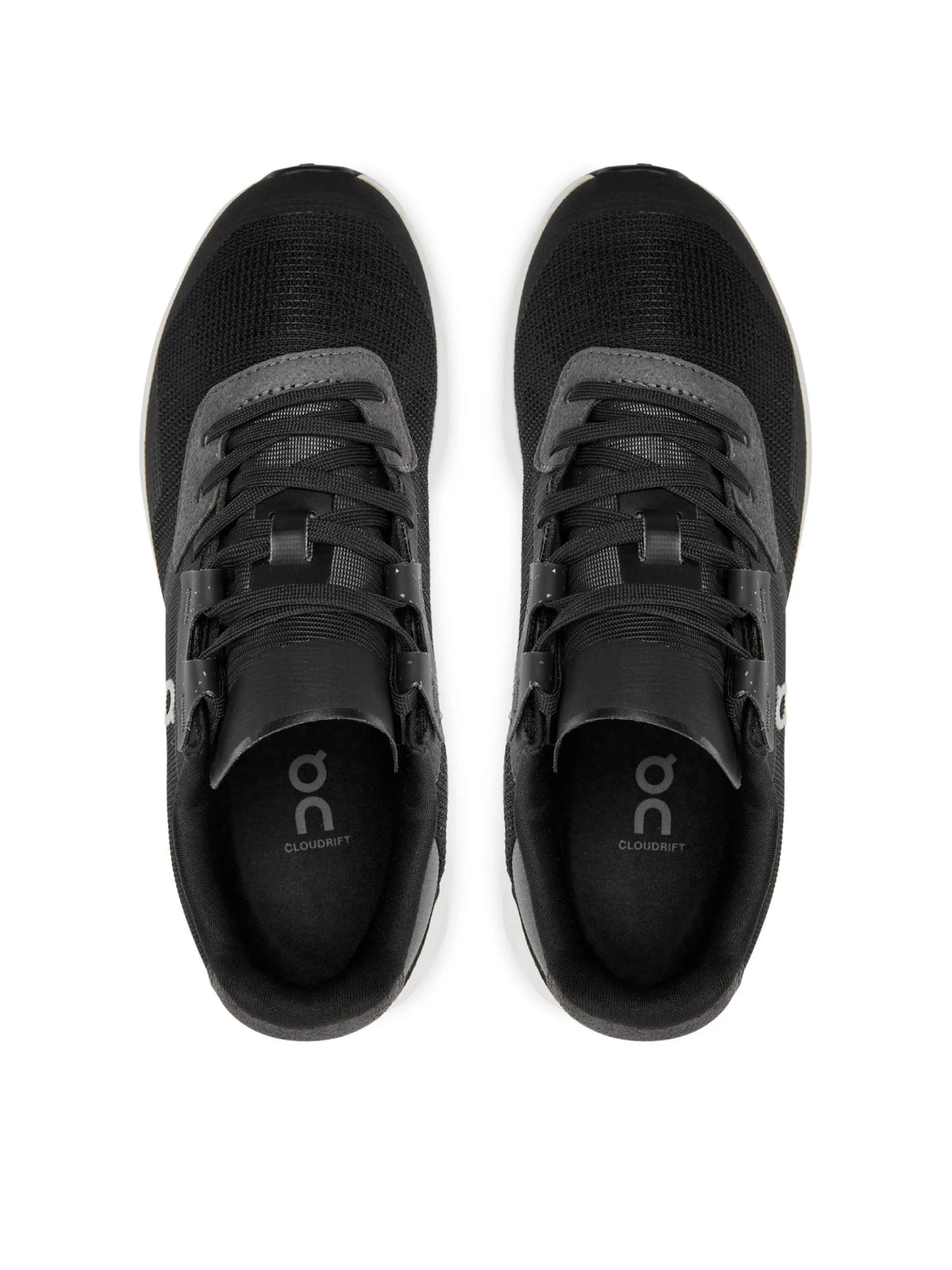 On Running Cloudrift Sneakers — Black, view 3