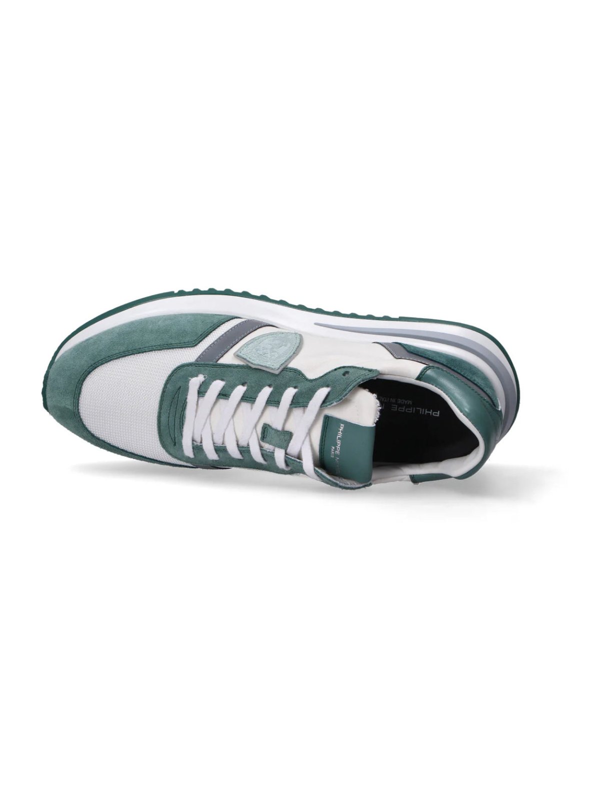 Philippe Model Tropez 2.1 Mondial Sneaker — Green, view 3