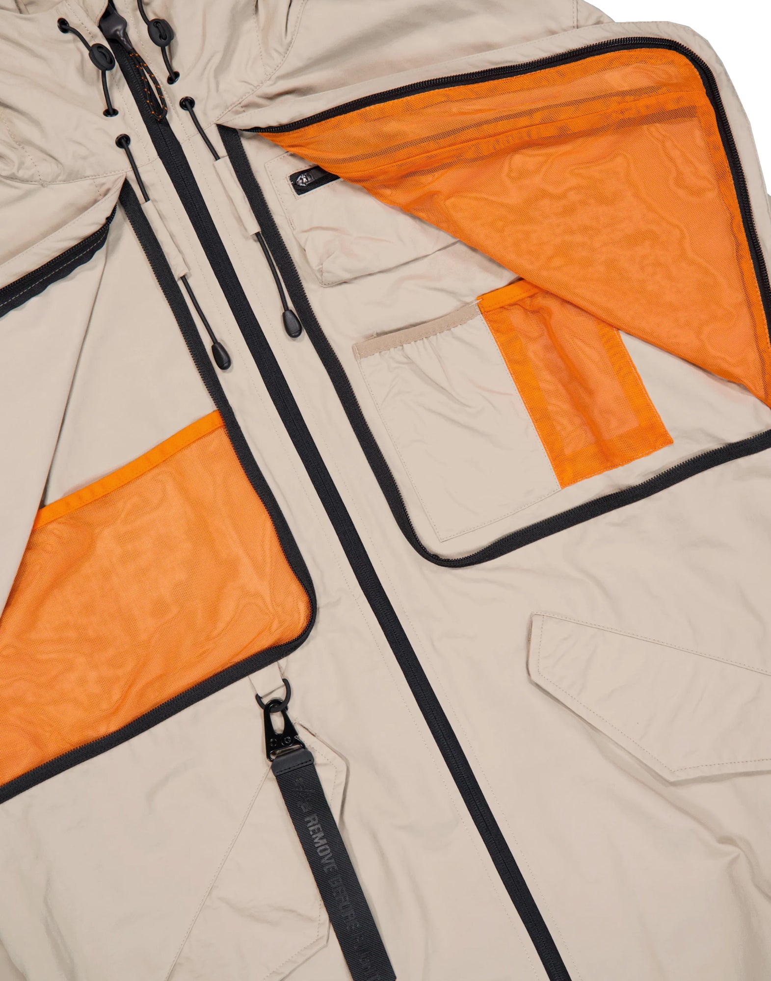Alpha Industries Utility UV Fishtail Jacket — Beige, view 4