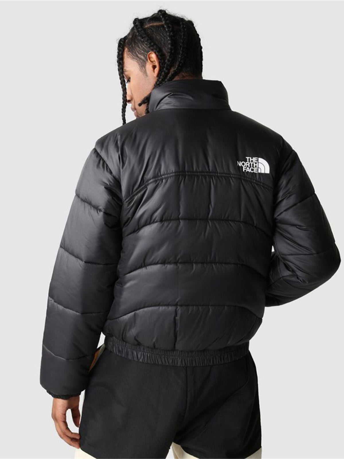 The North Face TNF Puffer Jacket — Black, view 3