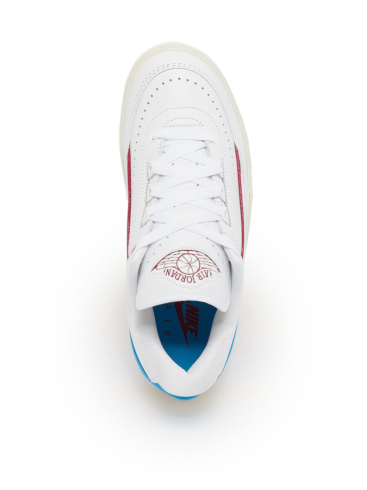 Italist Leather Low-Top Sneakers — White, view 3