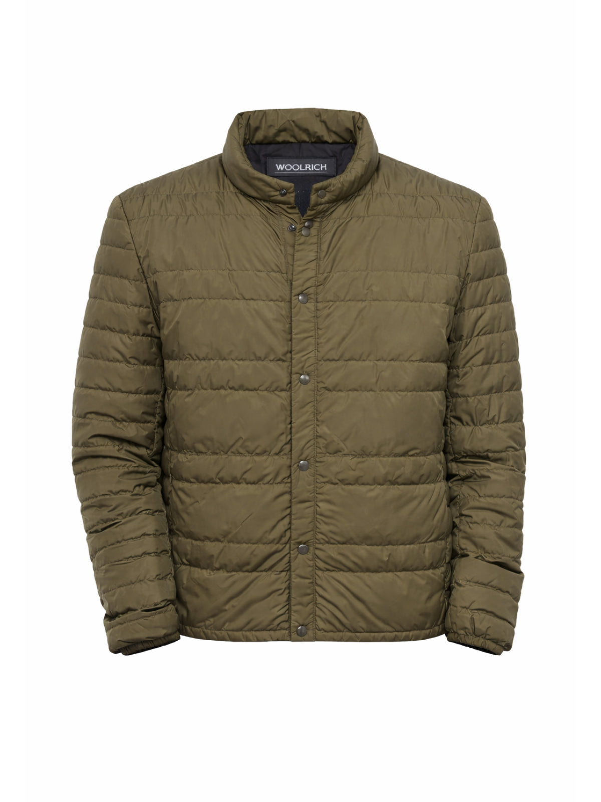 Woolrich Light Quilted Down Down Jacket — Green, view 5